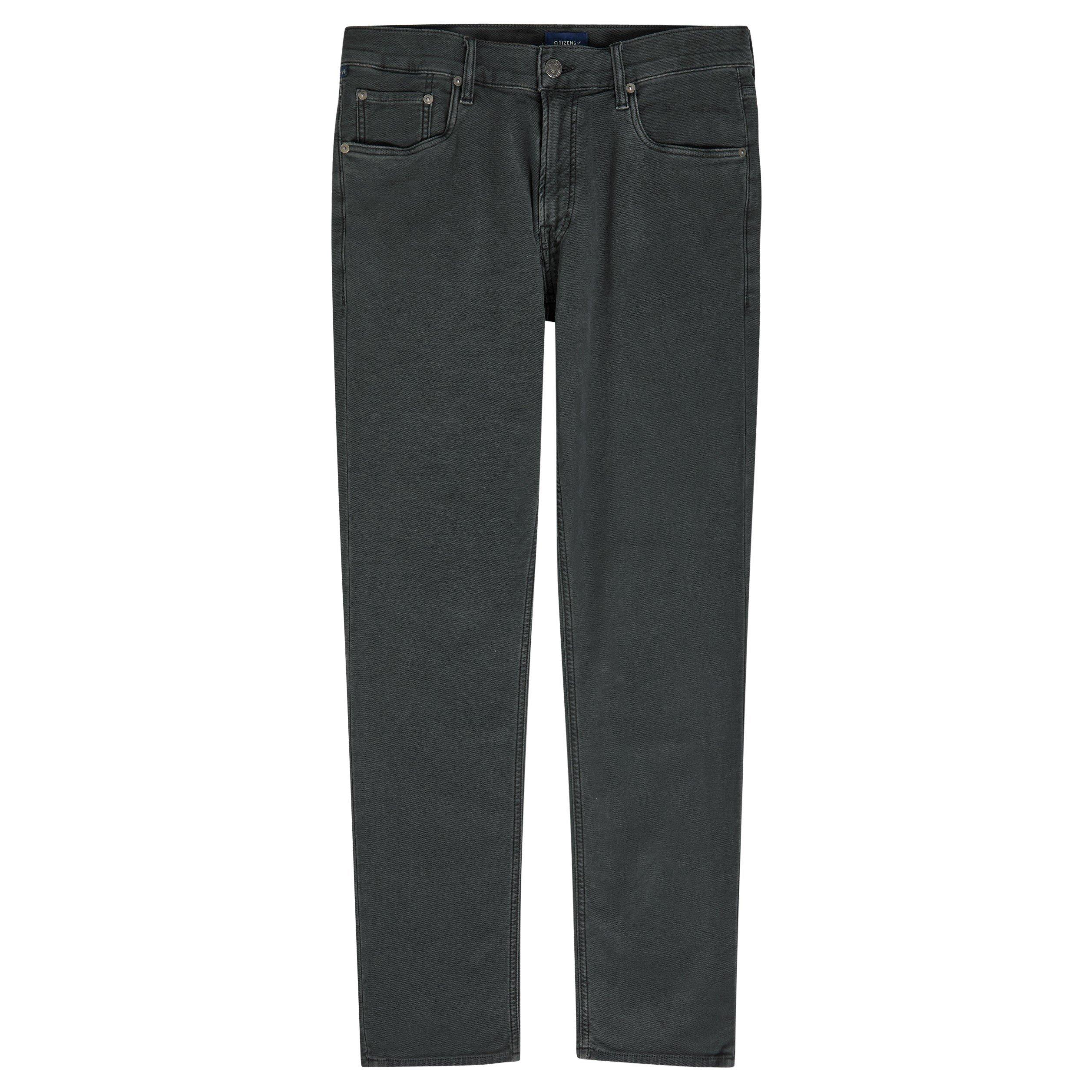 DARK GREY - Citizens Of Humanity - Men's Adler Cotton Slim-Fit Jeans - 1
