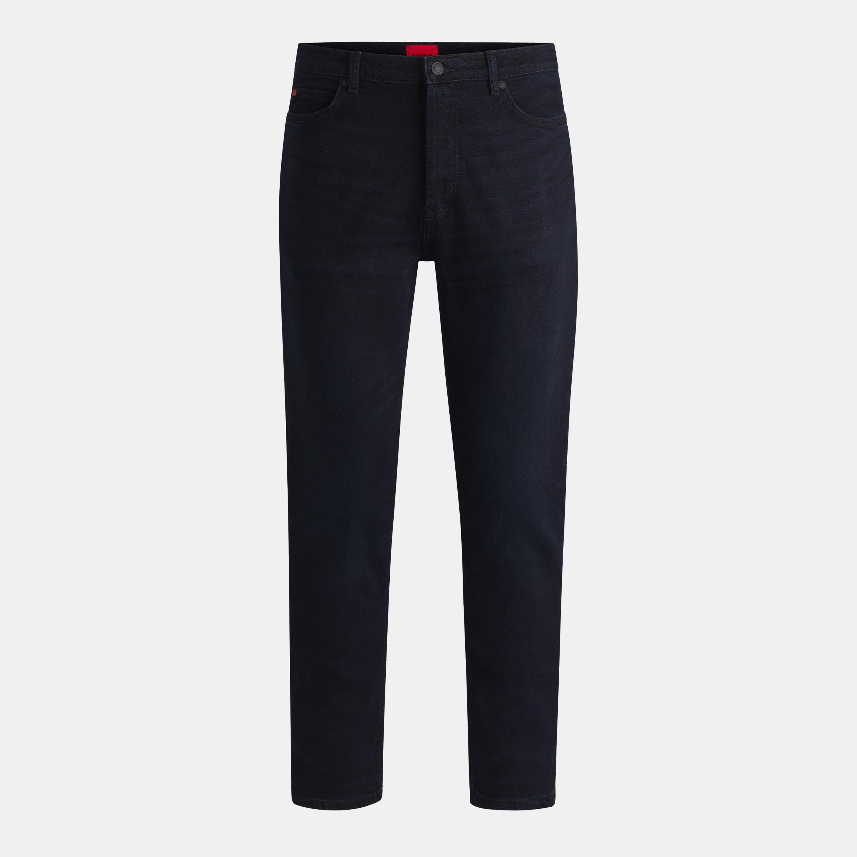 Hugo Men's Tapered Jeans - Dark Blue - 34W R