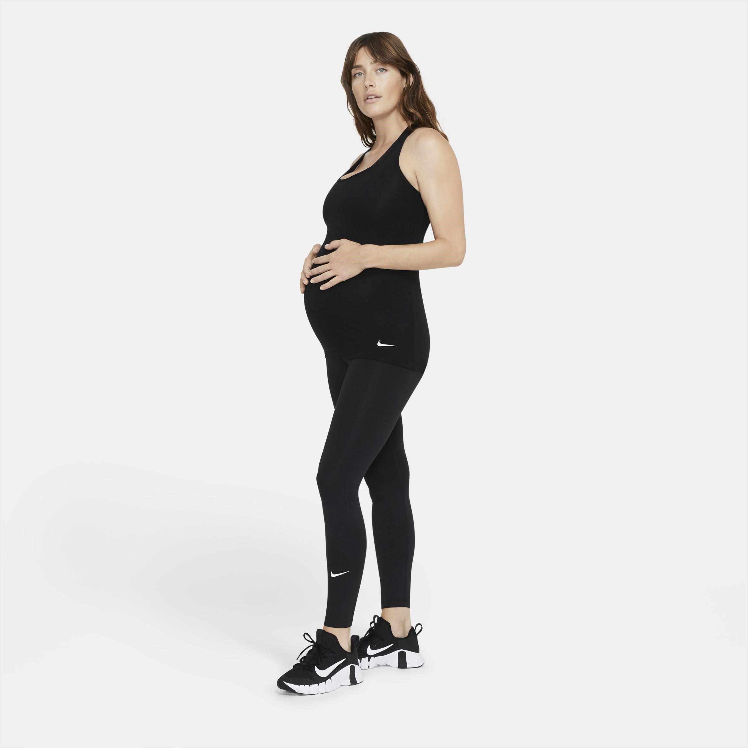 Zwart/Wit - Nike - Maternity Dri-FIT Tank Womens - 6