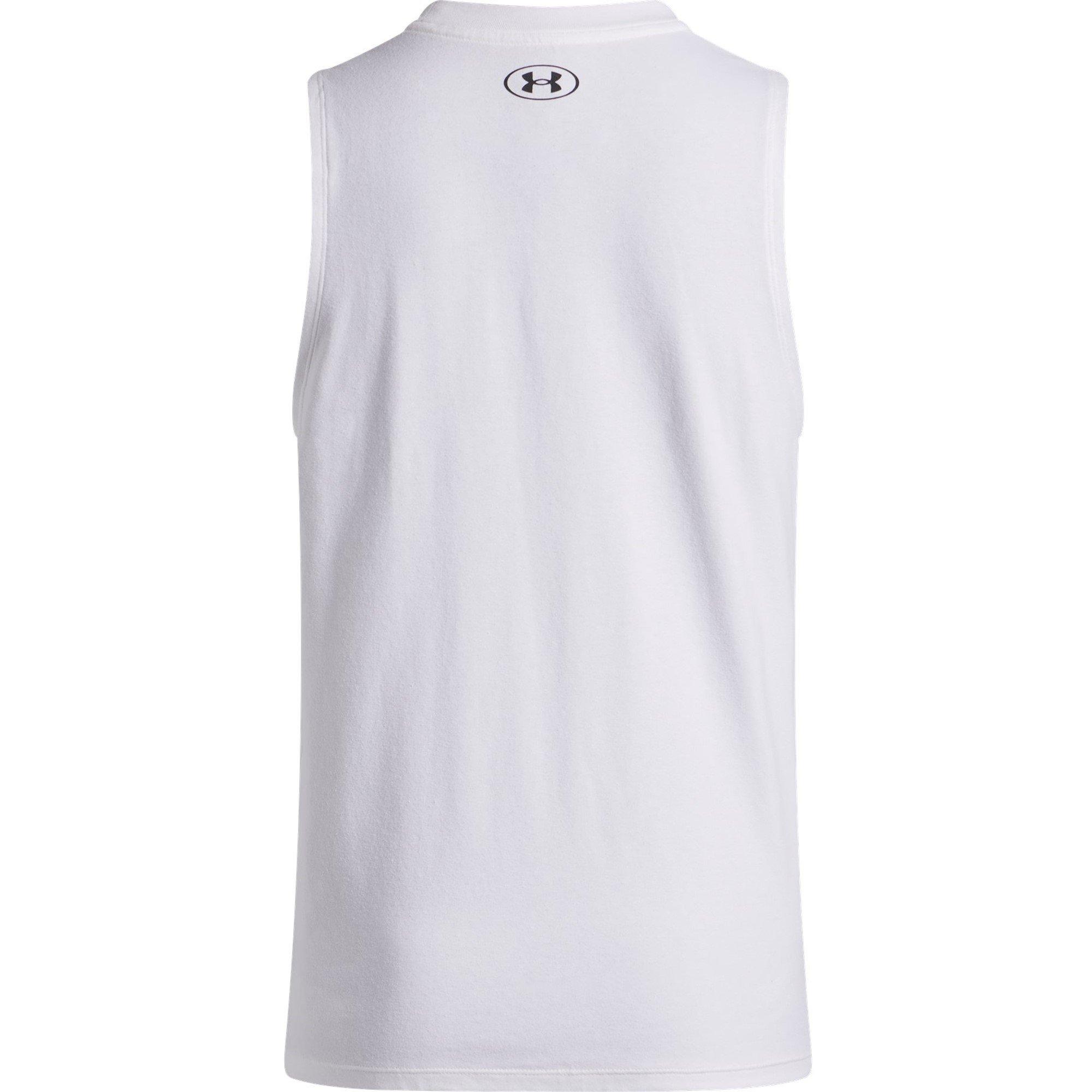 White - Under Armour - Varsity Tank Vest - 2