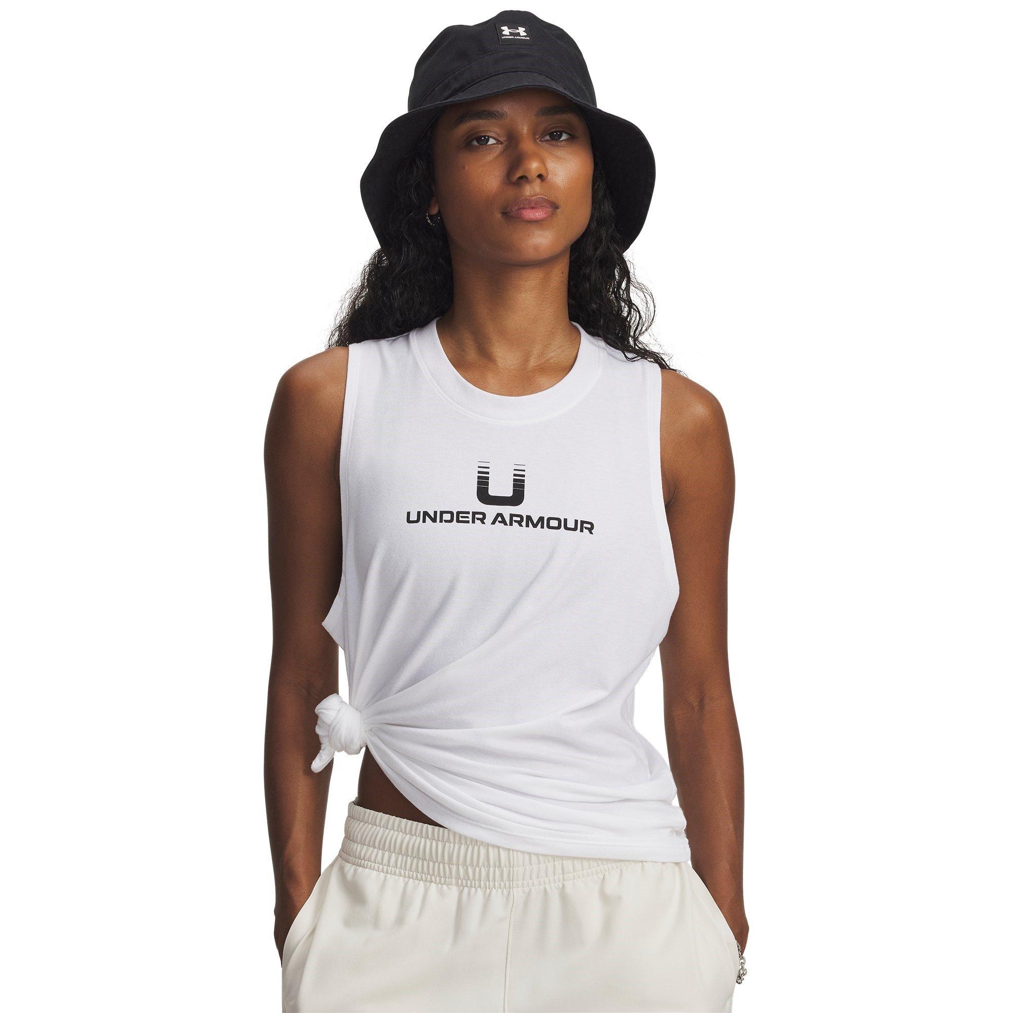 White - Under Armour - Varsity Tank Vest - 3