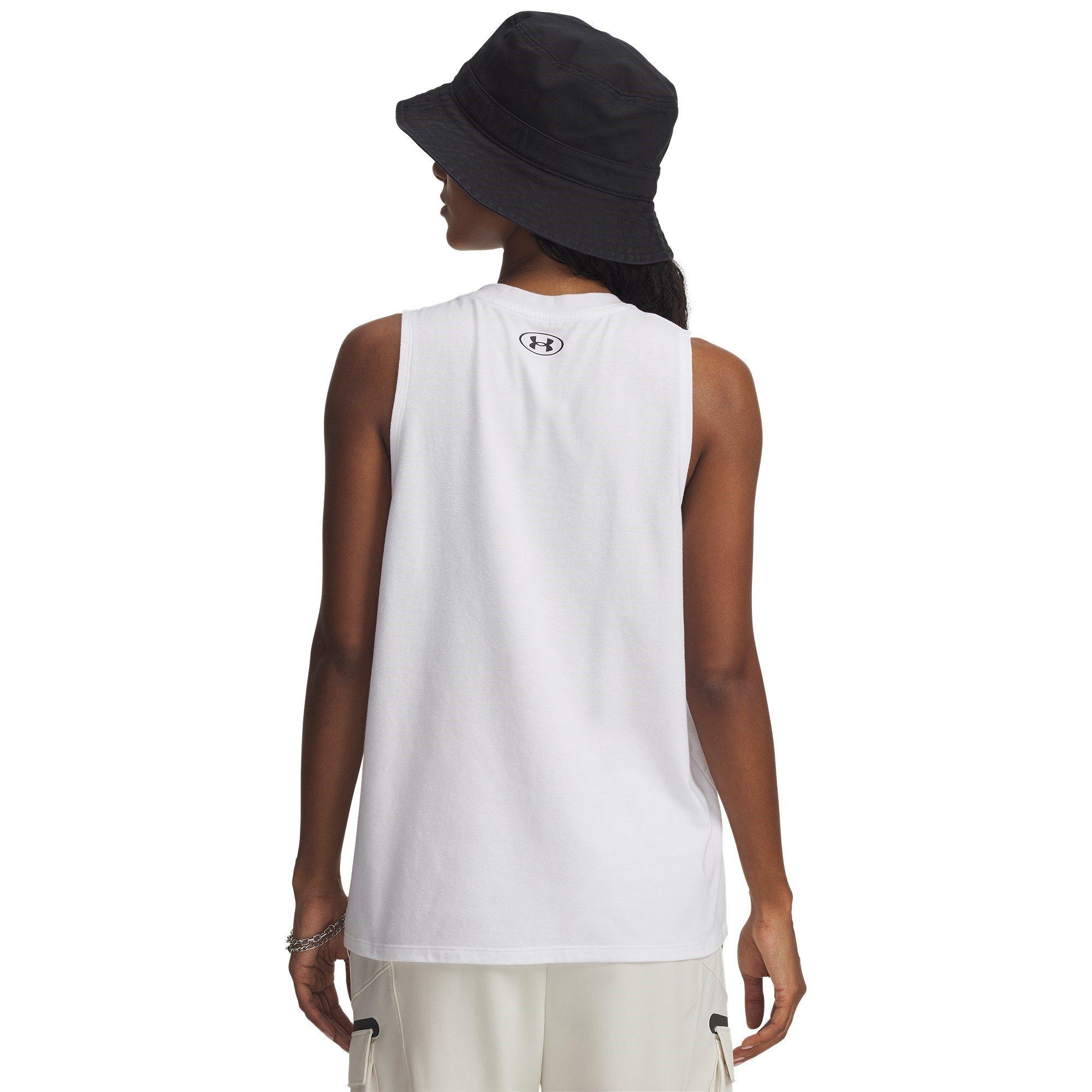 White - Under Armour - Varsity Tank Vest - 4
