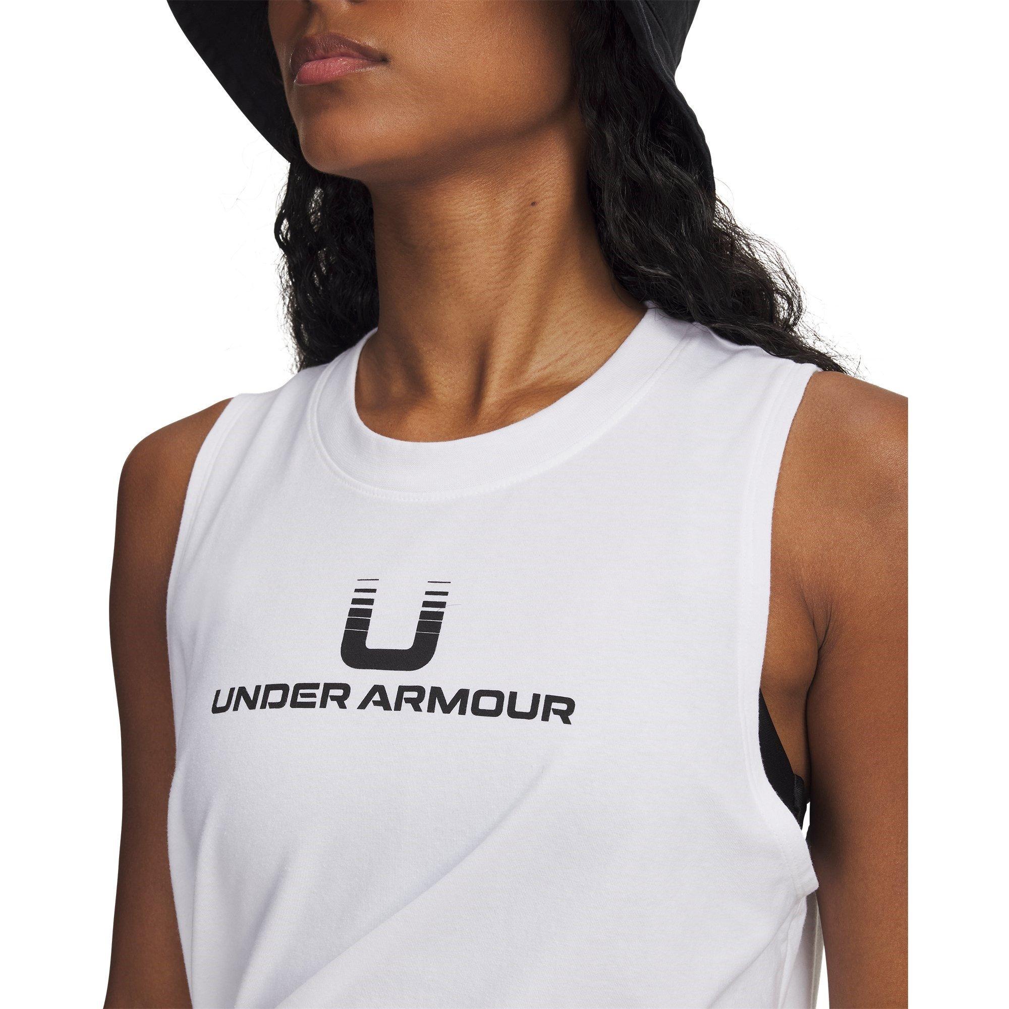 White - Under Armour - Varsity Tank Vest - 5