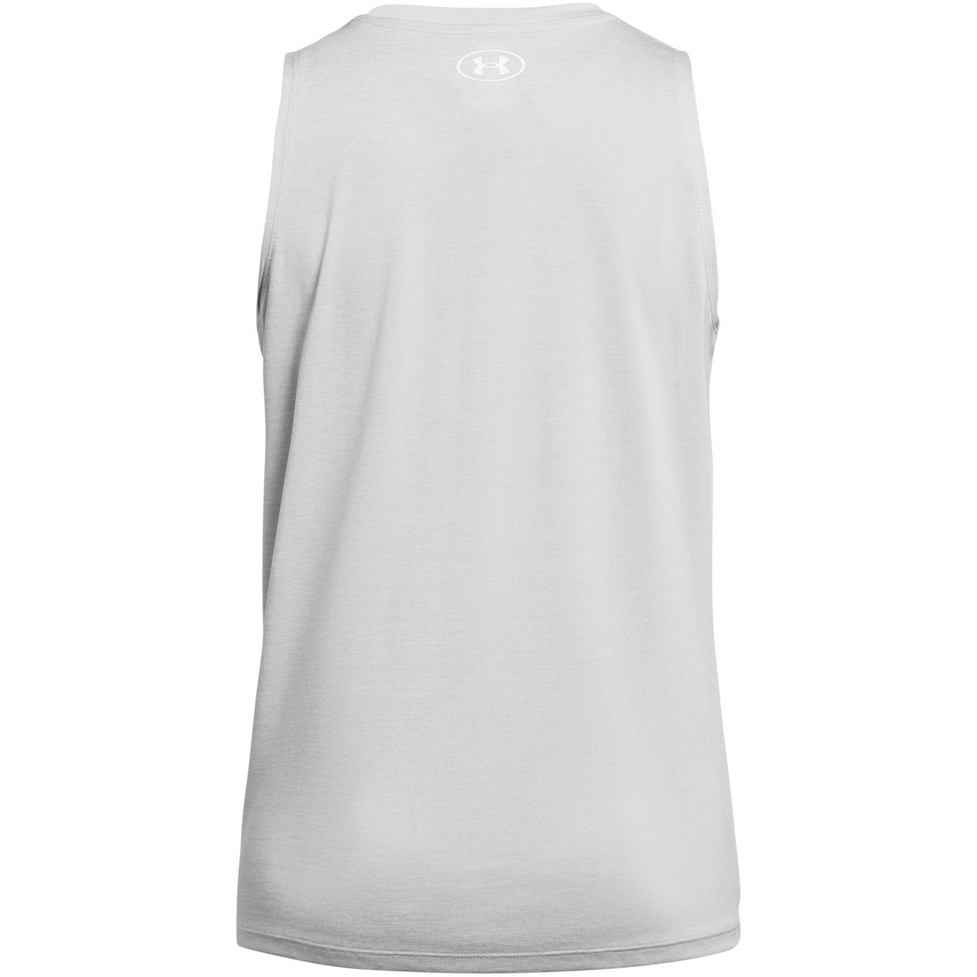Halo Gray/White - Under Armour - Under Armour Tech Tank Twist Vest Womens - 2
