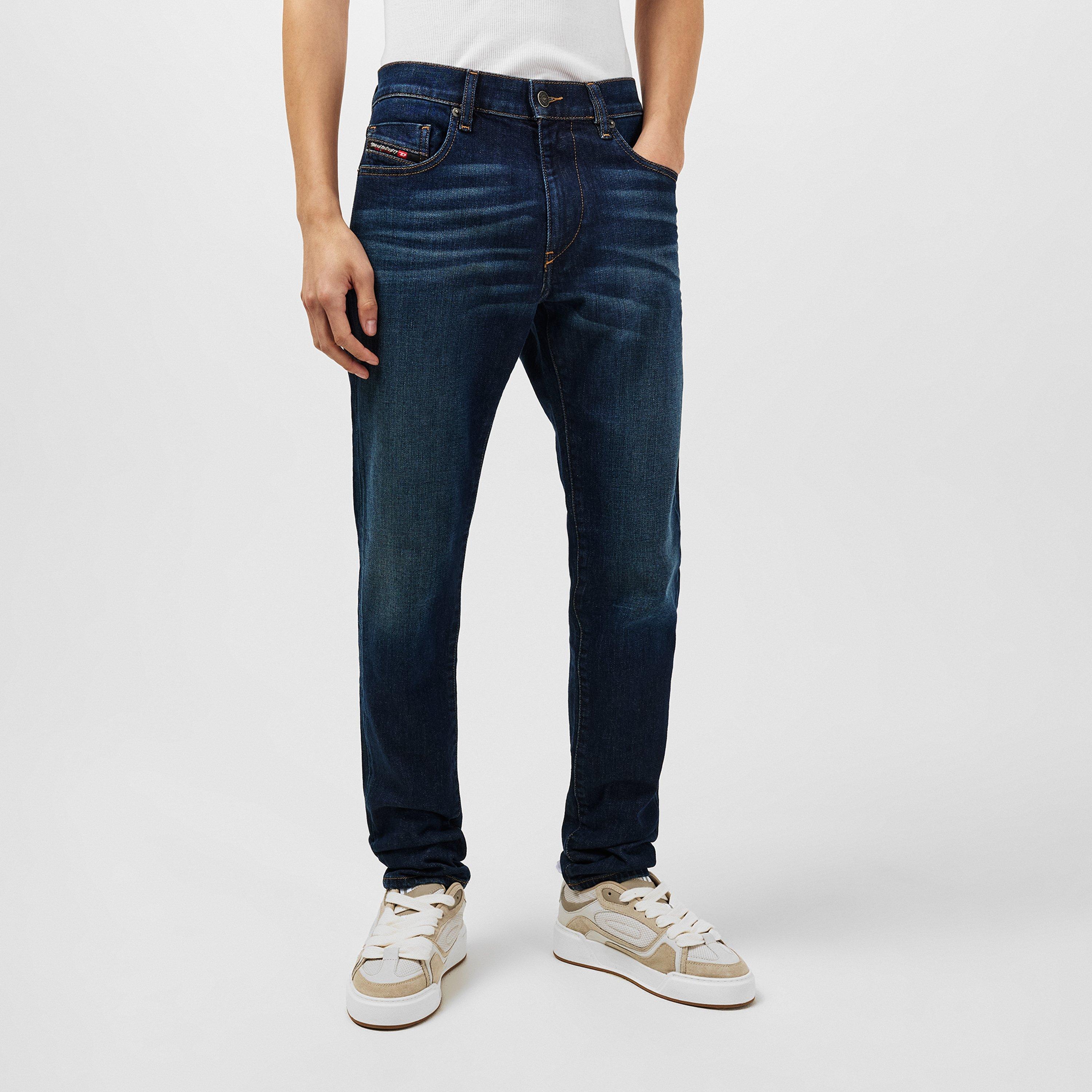 Blu scuro - Diesel - D Luster Slim Jeans - 3