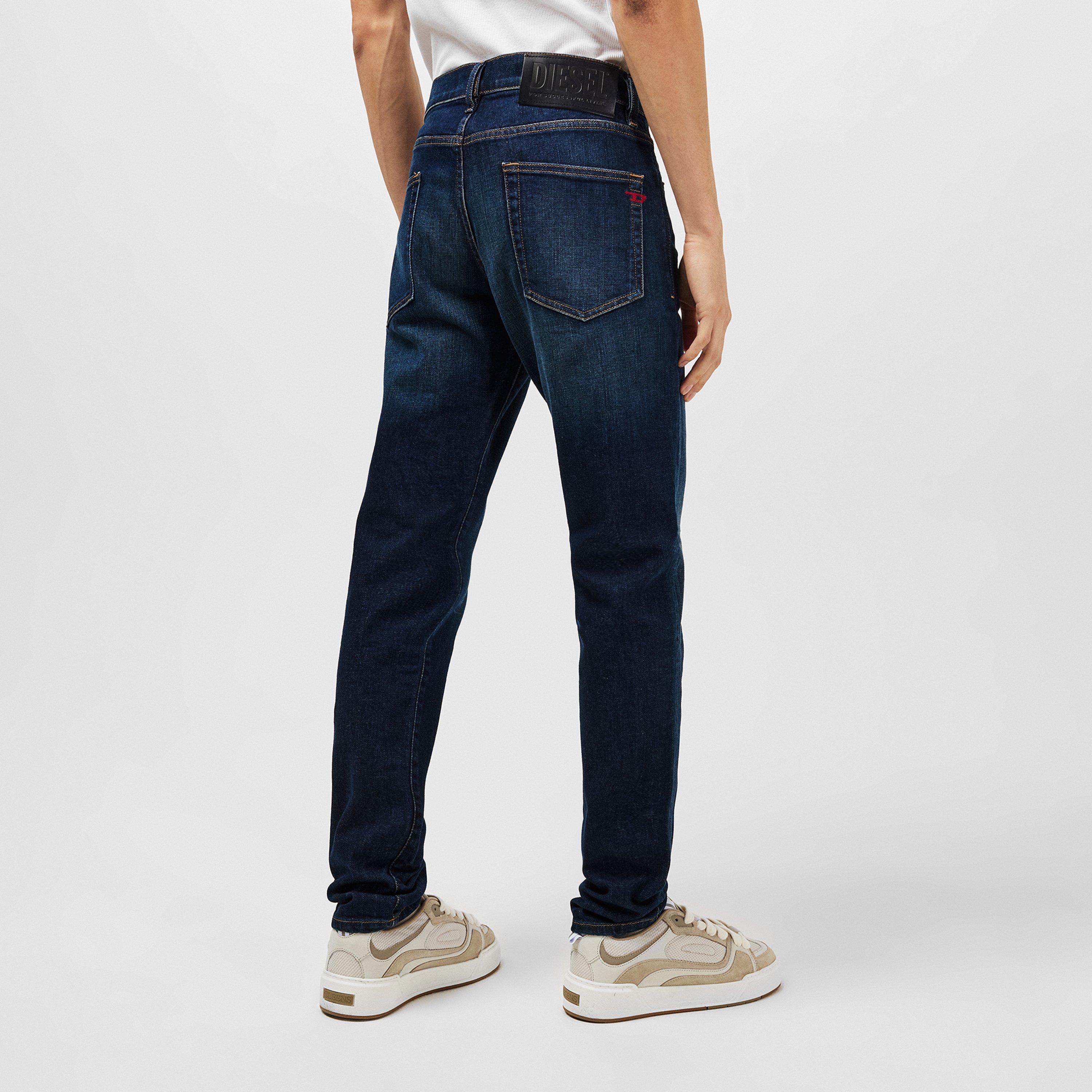 Blu scuro - Diesel - D Luster Slim Jeans - 4