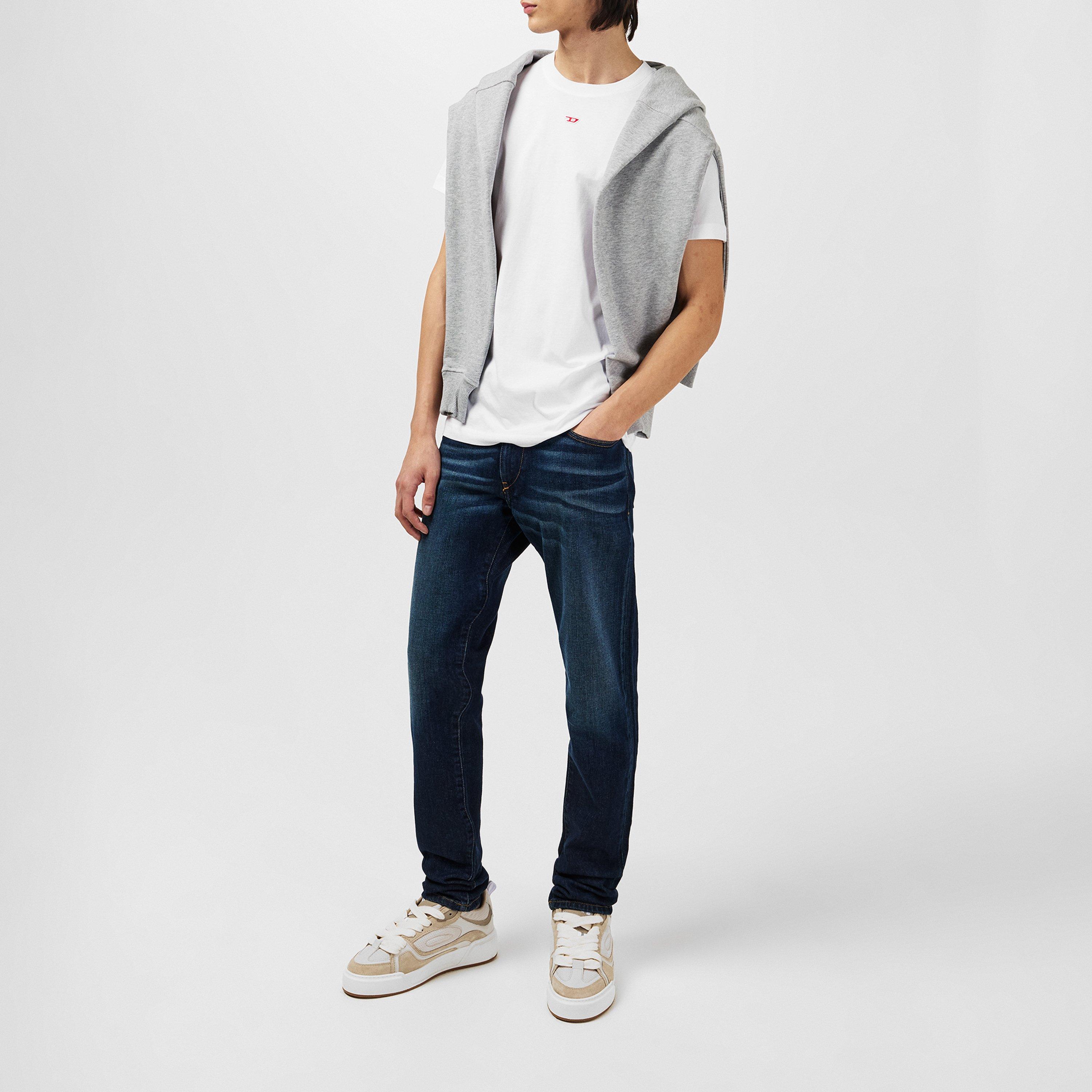 Blu scuro - Diesel - D Luster Slim Jeans - 6