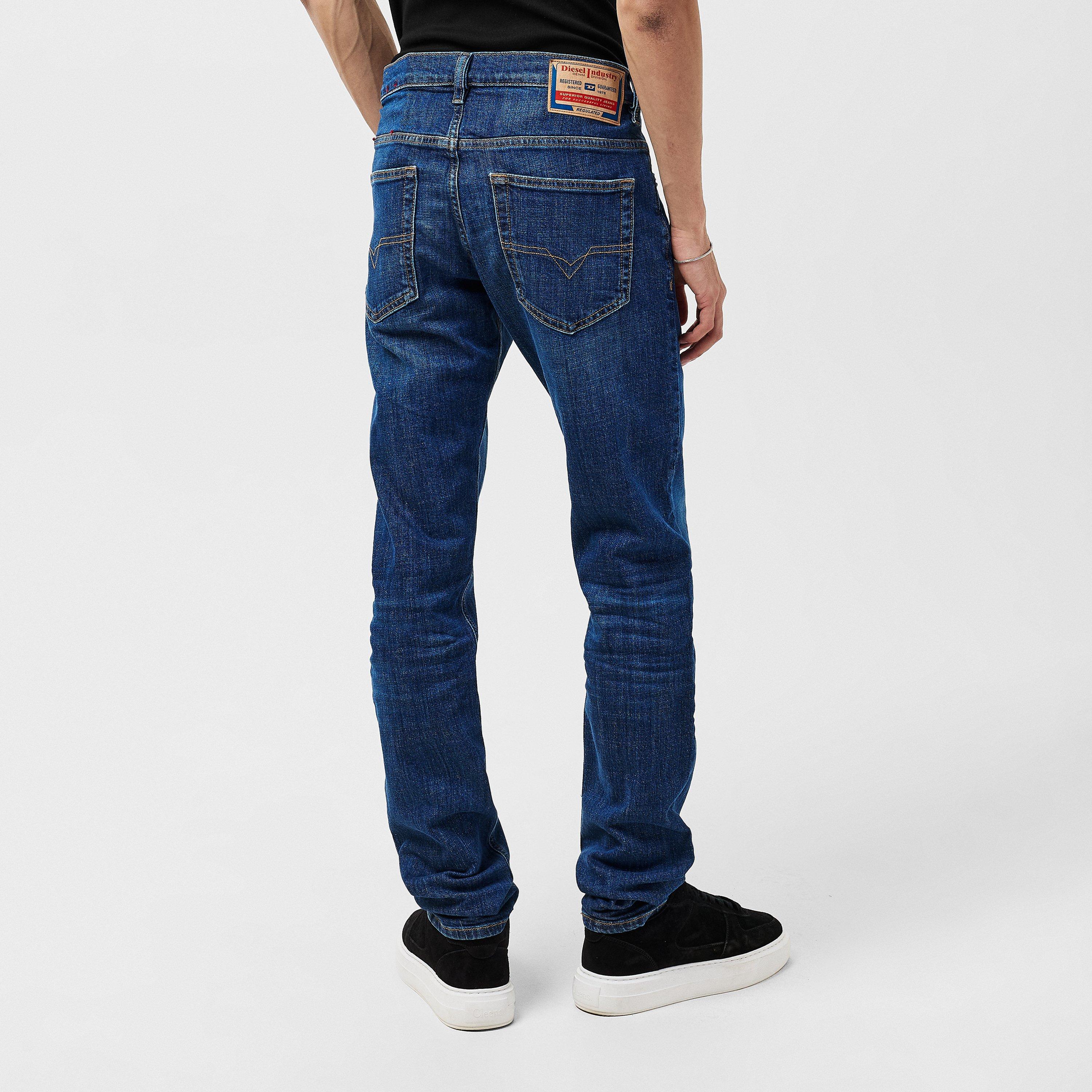 Bleu moyen - Diesel - D Luster Slim Jeans - 4