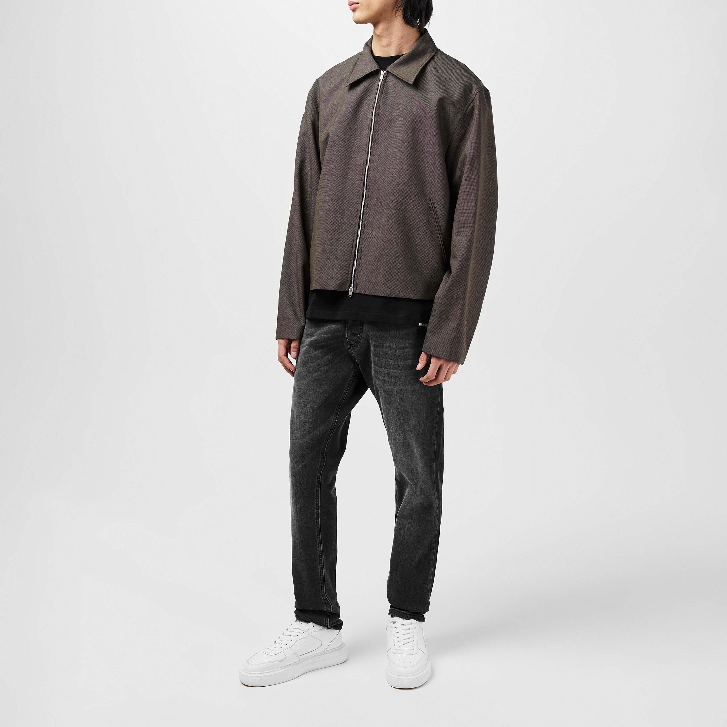 Grey - Diesel - D Luster Slim Jeans - 4