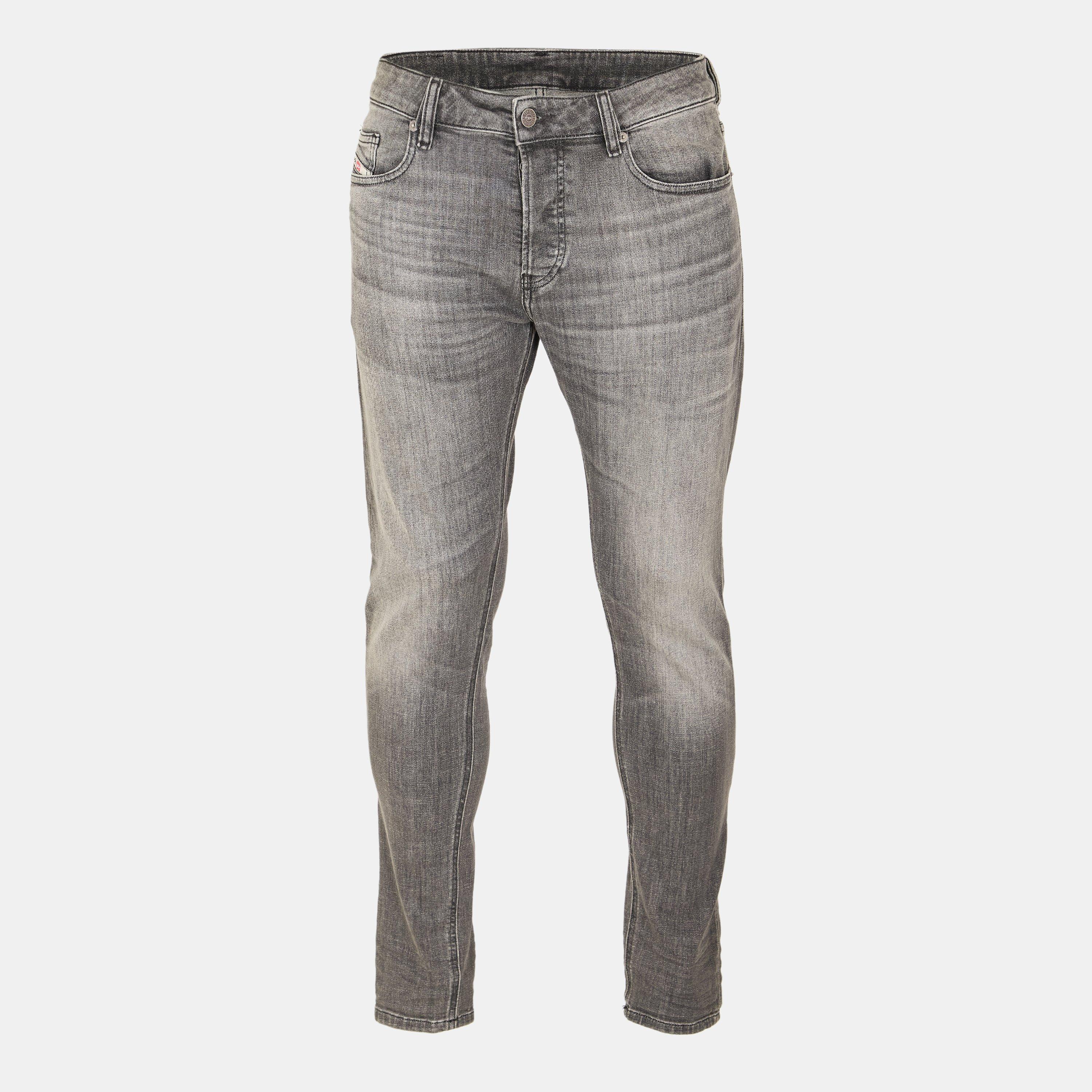 Diesel Men's D Luster Slim Jeans - Light Grey - 36W S