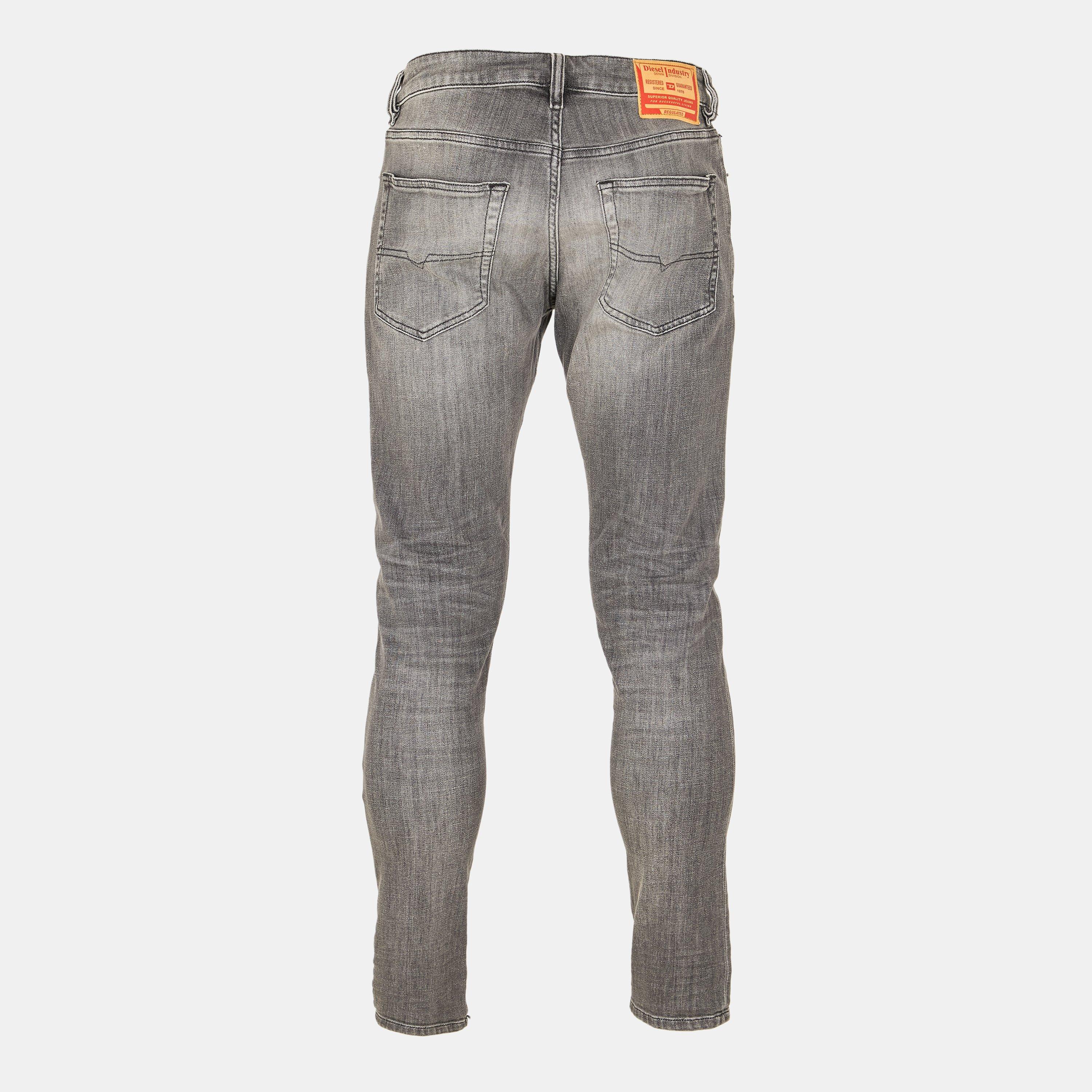 Light Grey - Diesel - D Luster Slim Jeans - 2