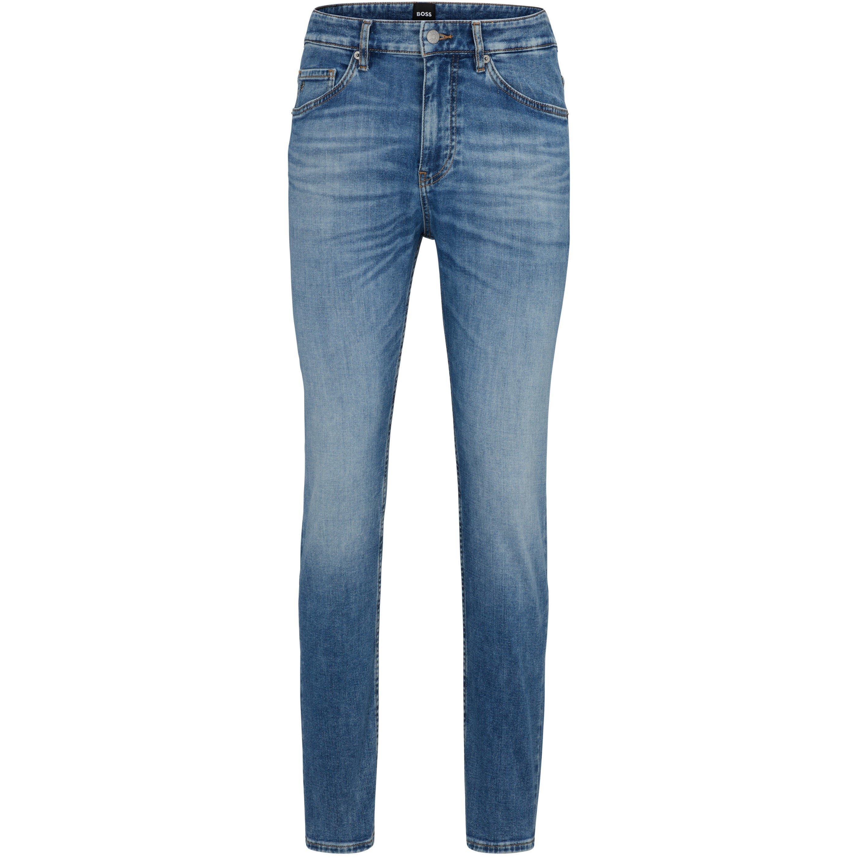 Boss Men's Taber Tapered Fit Jeans