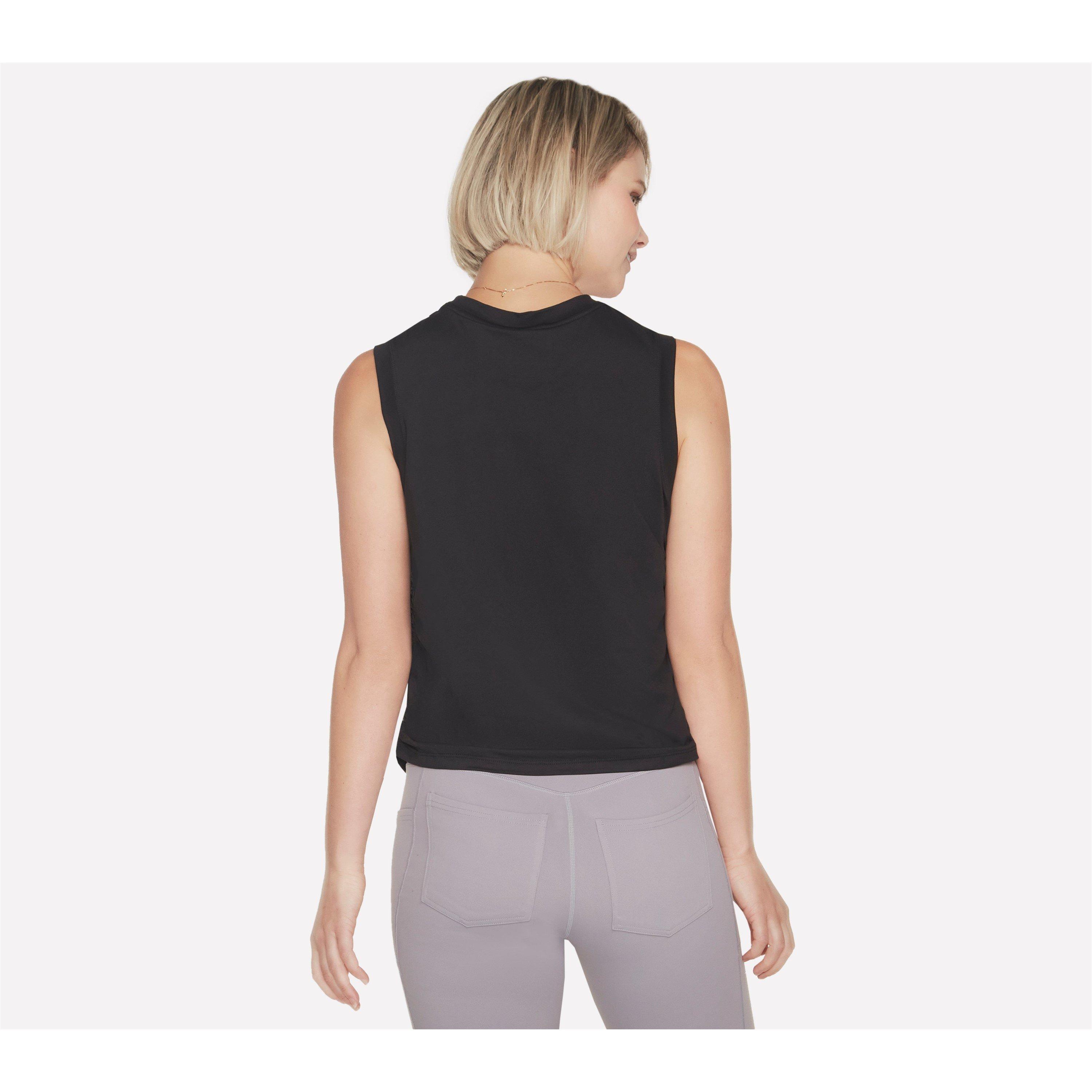 Black - Skechers - Godri Serene Tank Vest Womens - 2
