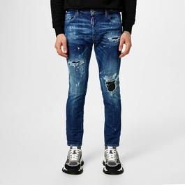 DSquared2 Ripped Super Twinky Jeans