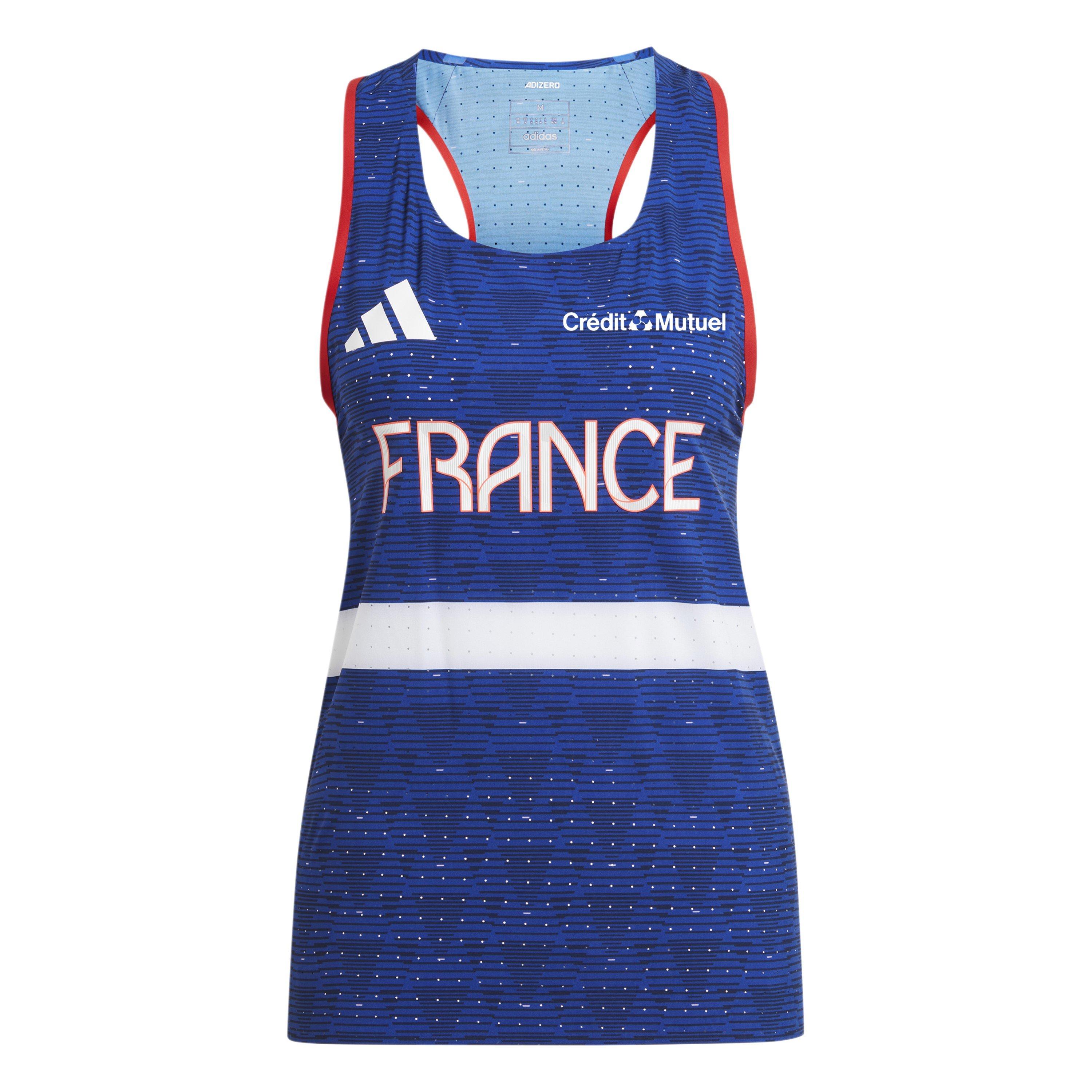 Adidas Women's Team F W Tank Vest - Semi Lucid Blue - 10 (S)