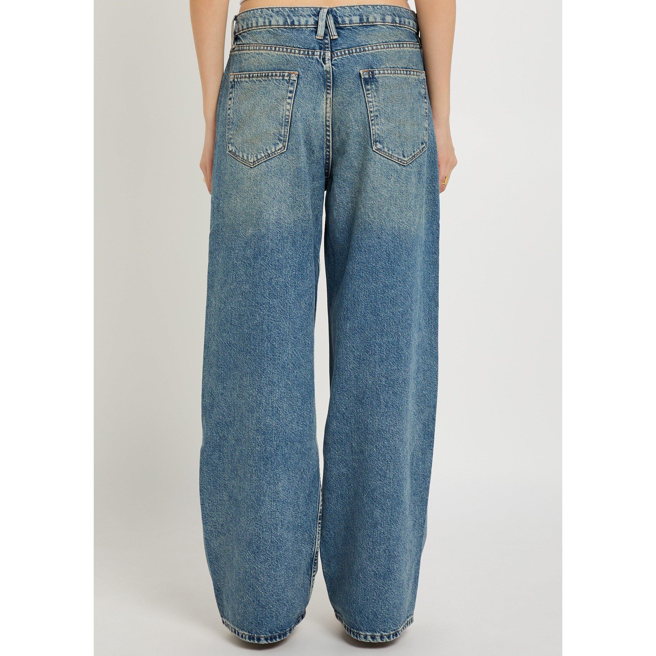 BLUE - Good American - JE GOOD STANDARD BAGGY JEANS - 3