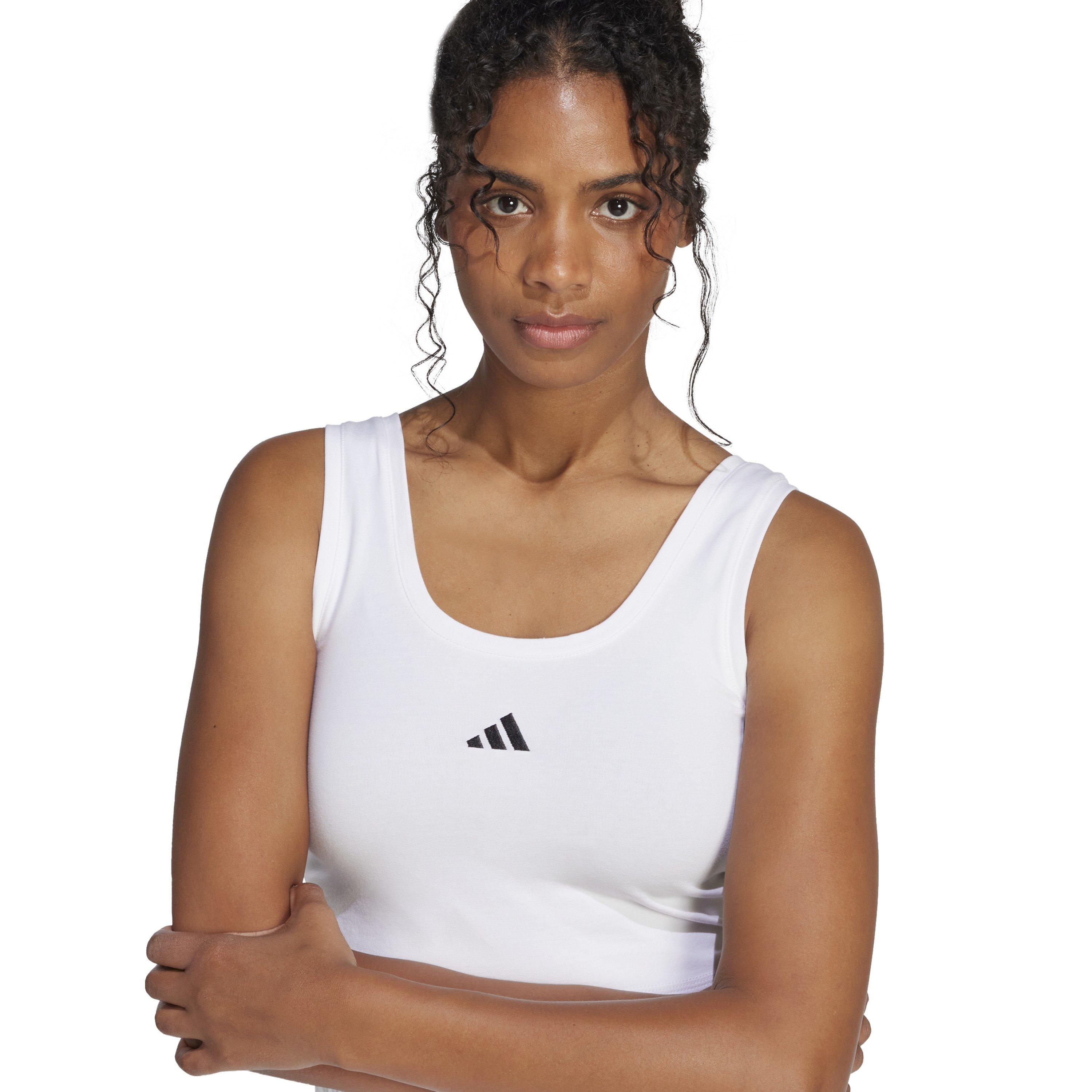 White/Black - adidas - Women's Tank Vest - 4