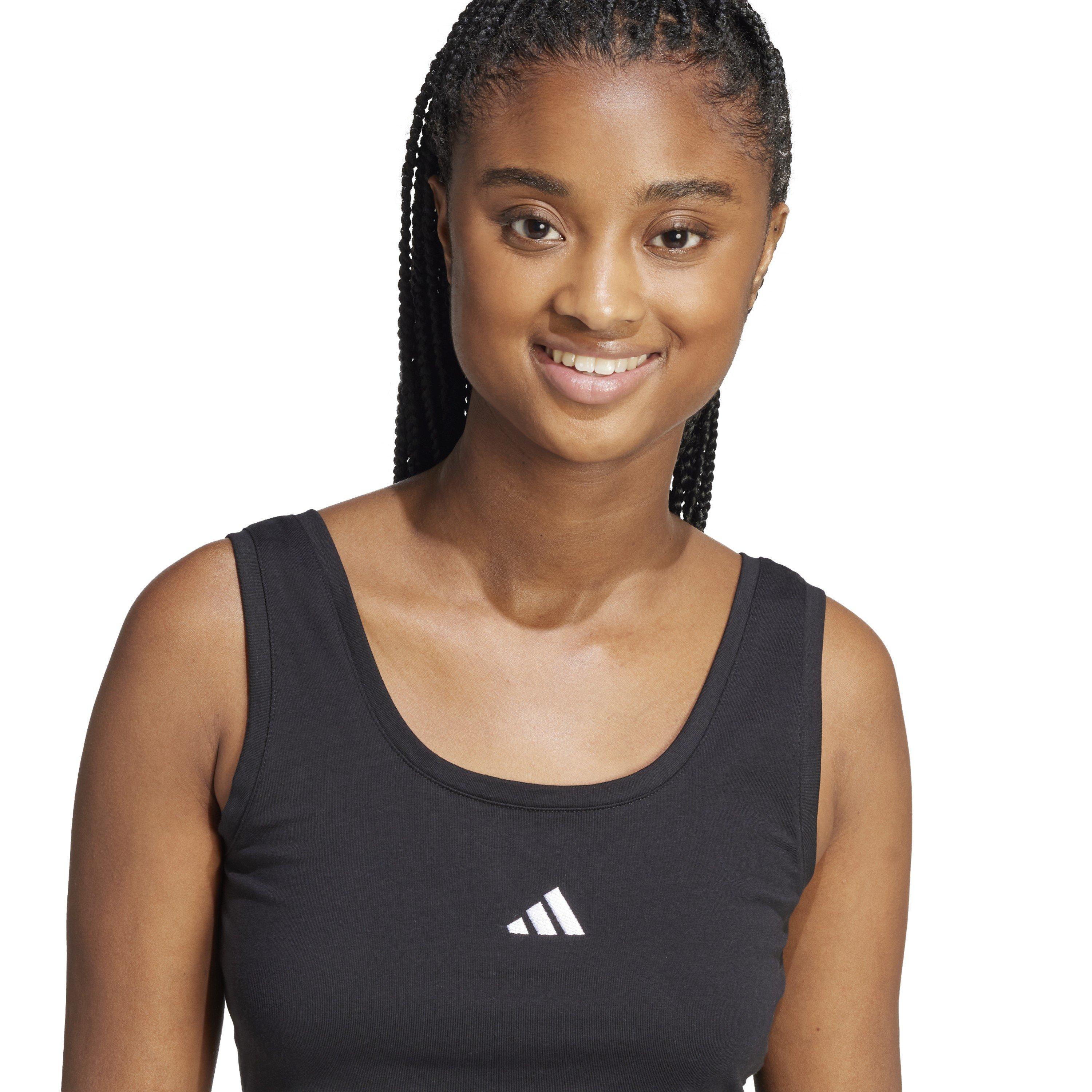 Black/White - adidas - Women's Tank Vest - 4