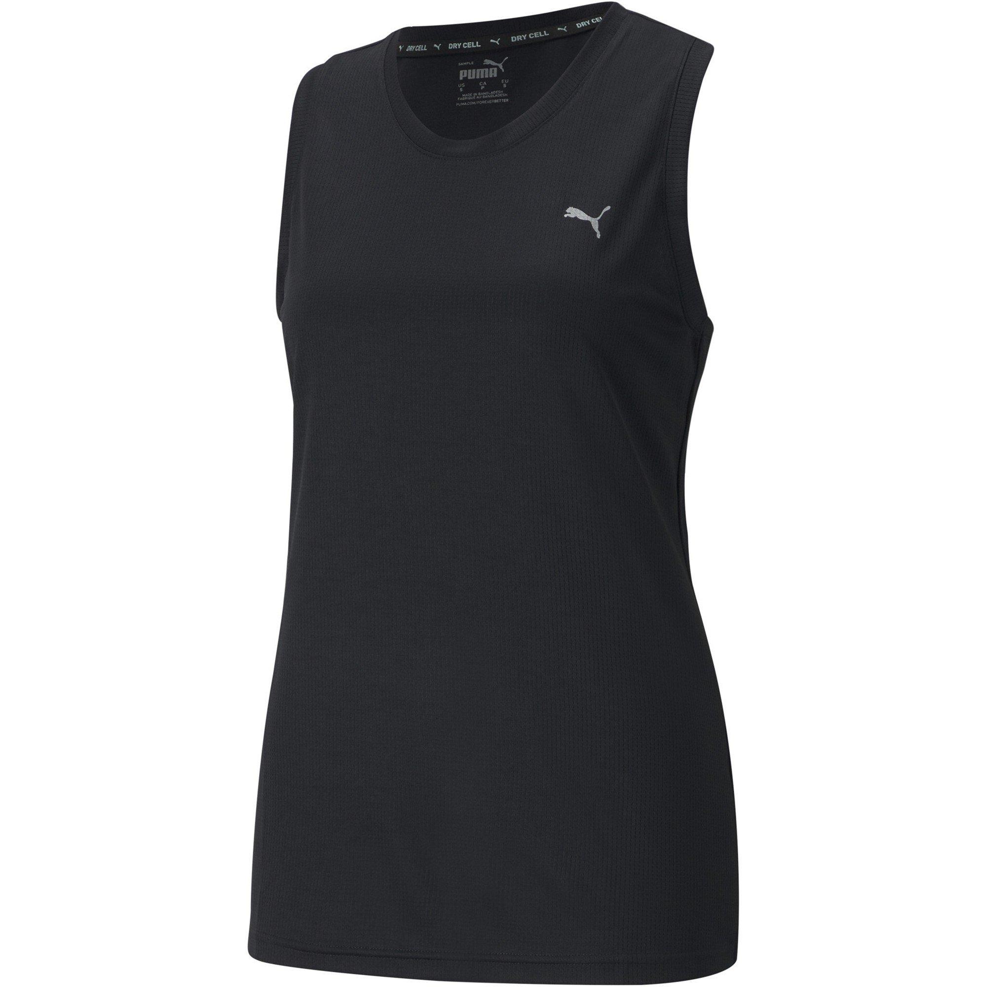 Puma Women's Performance Tank W Vest - Black - 12 (M)
