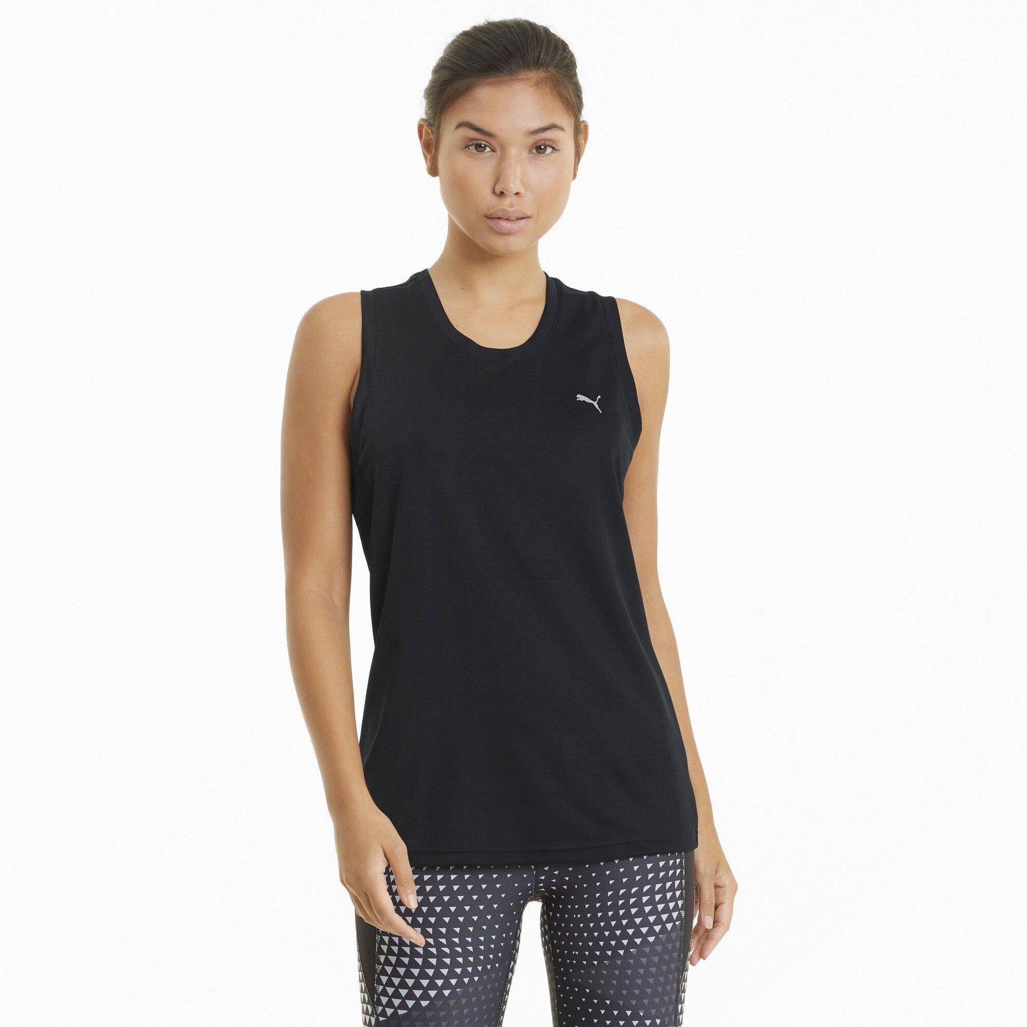Preto - Puma - Performance Tank W Vest Womens - 3