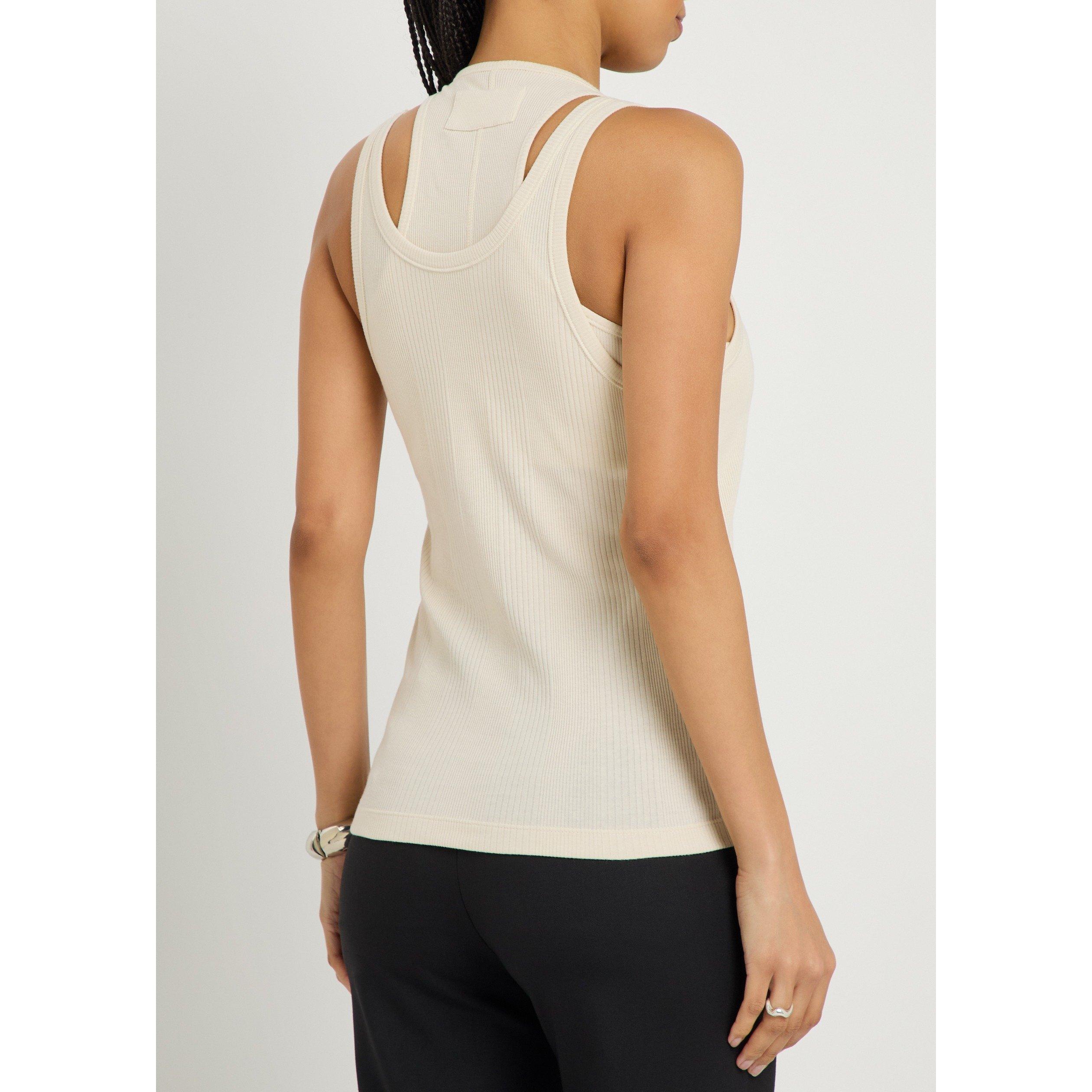 OFF WHITE - Armarium - T FILIPPA TANK TOP IN COTTON J - 3