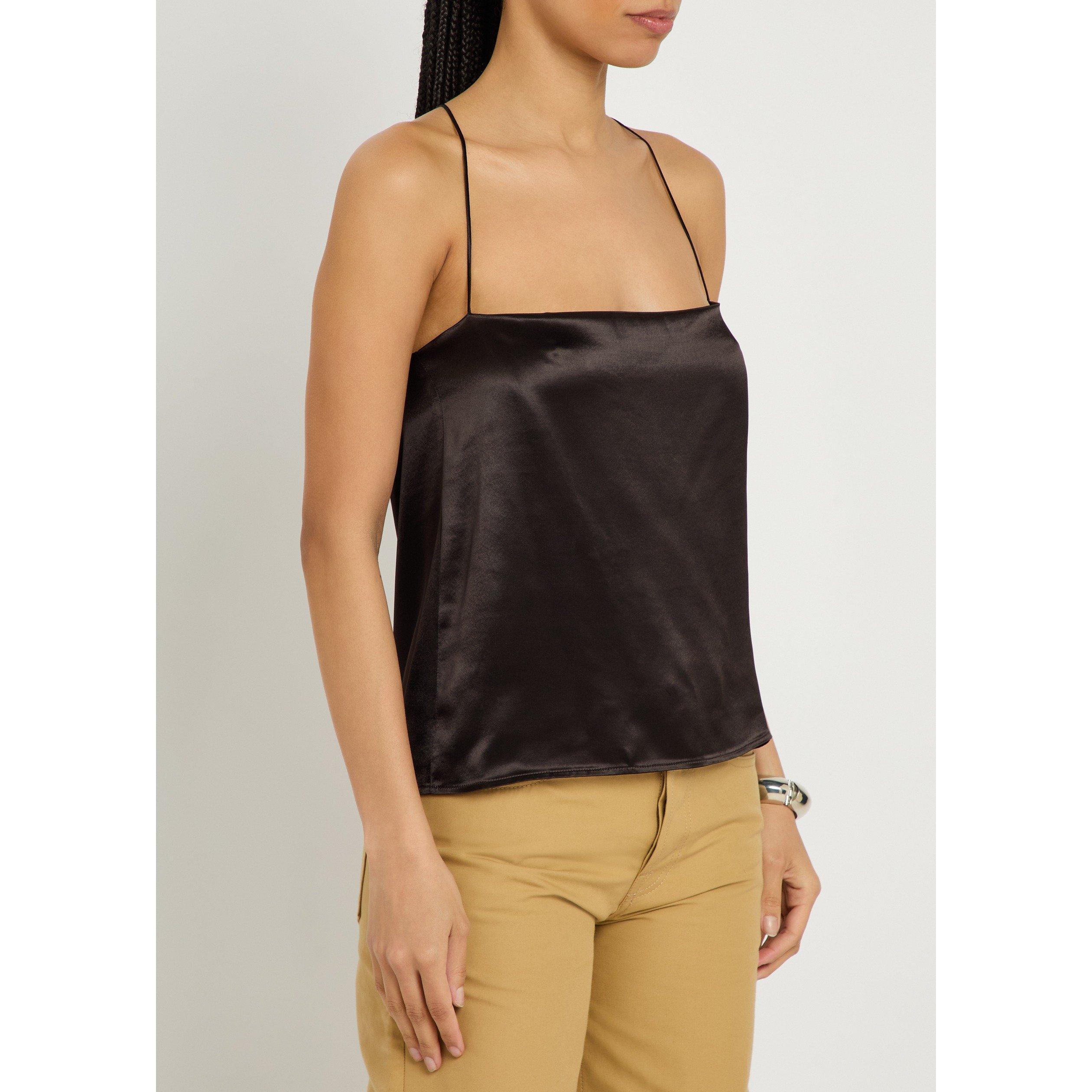BROWN - Armarium - Women's Iside Viscose Oversized-Fit Cami Top - 2