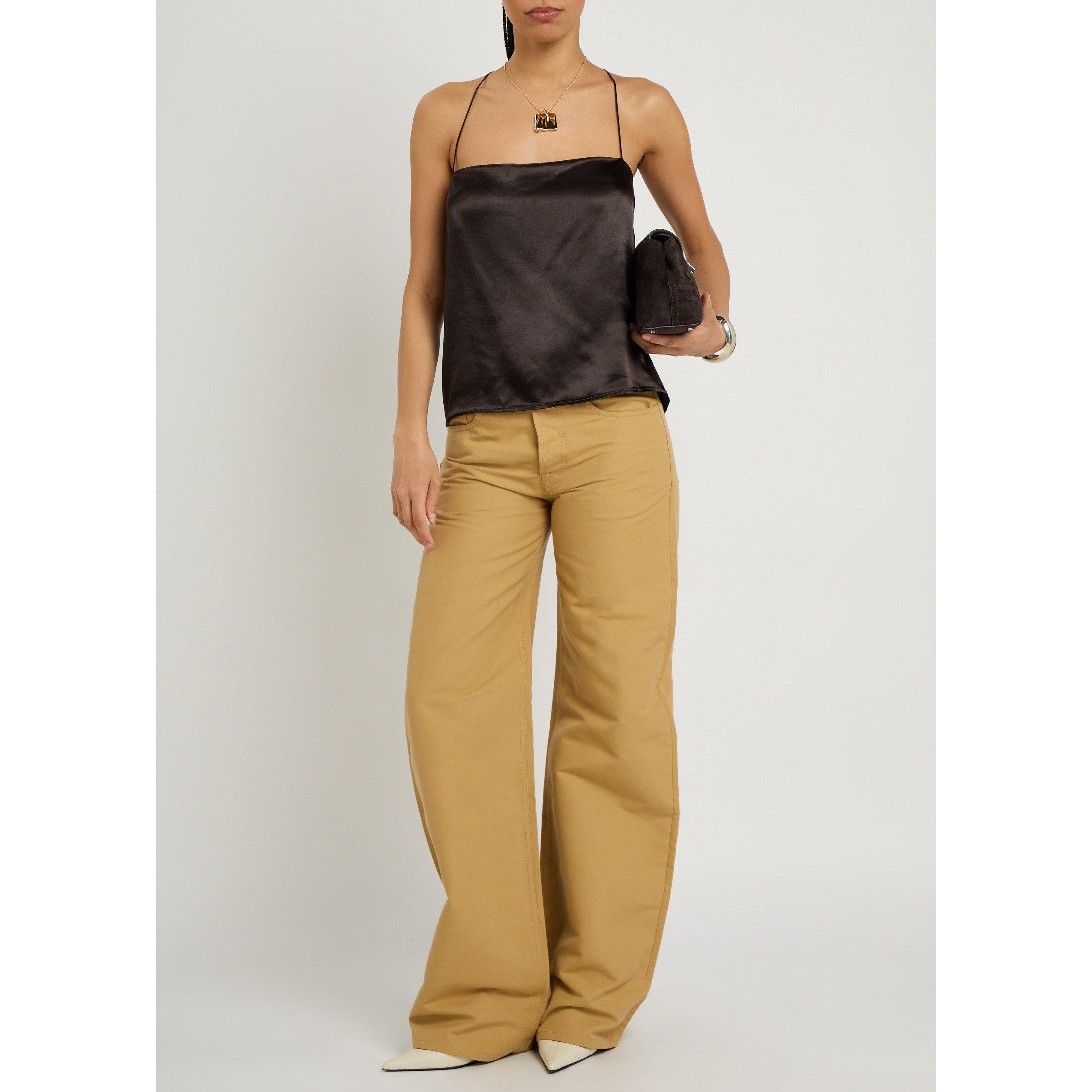 BROWN - Armarium - Women's Iside Viscose Oversized-Fit Cami Top - 5