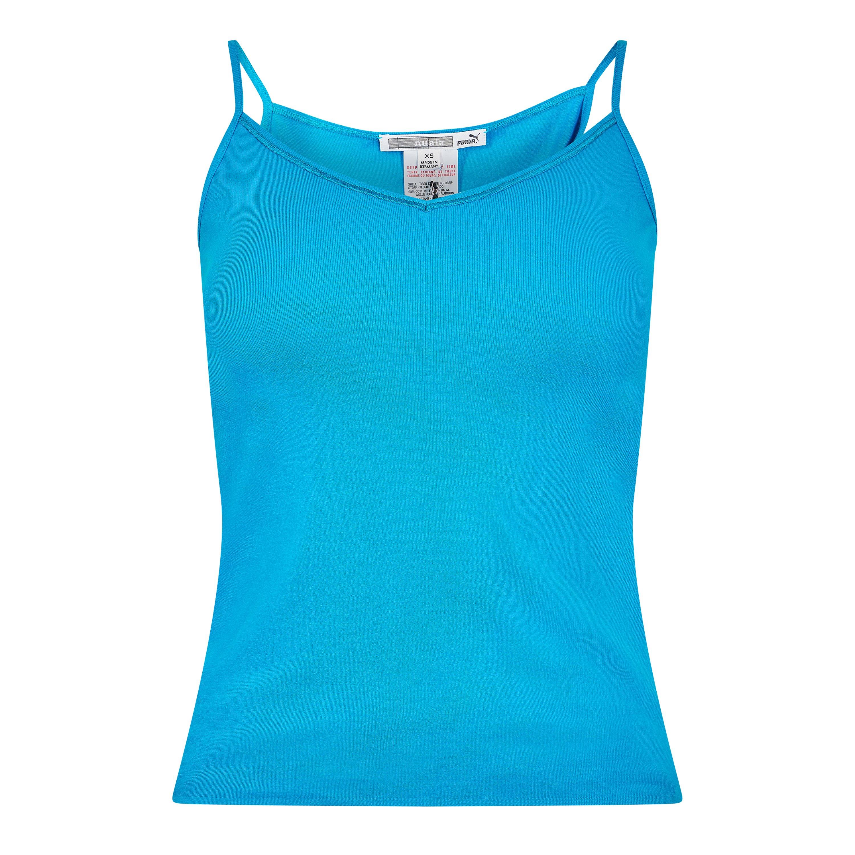 Blå - Puma - (5) V-Neck Camisole Vest Womens - 1