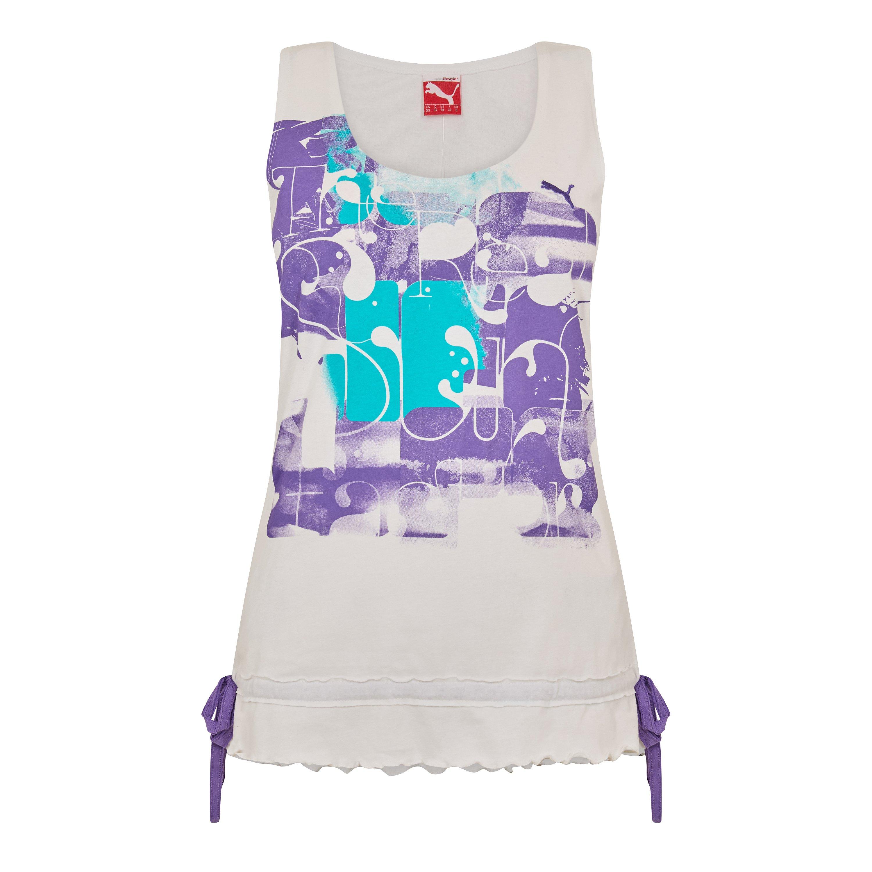 Puma Women's (8) Sun Vest Top - White - 8 (XS)