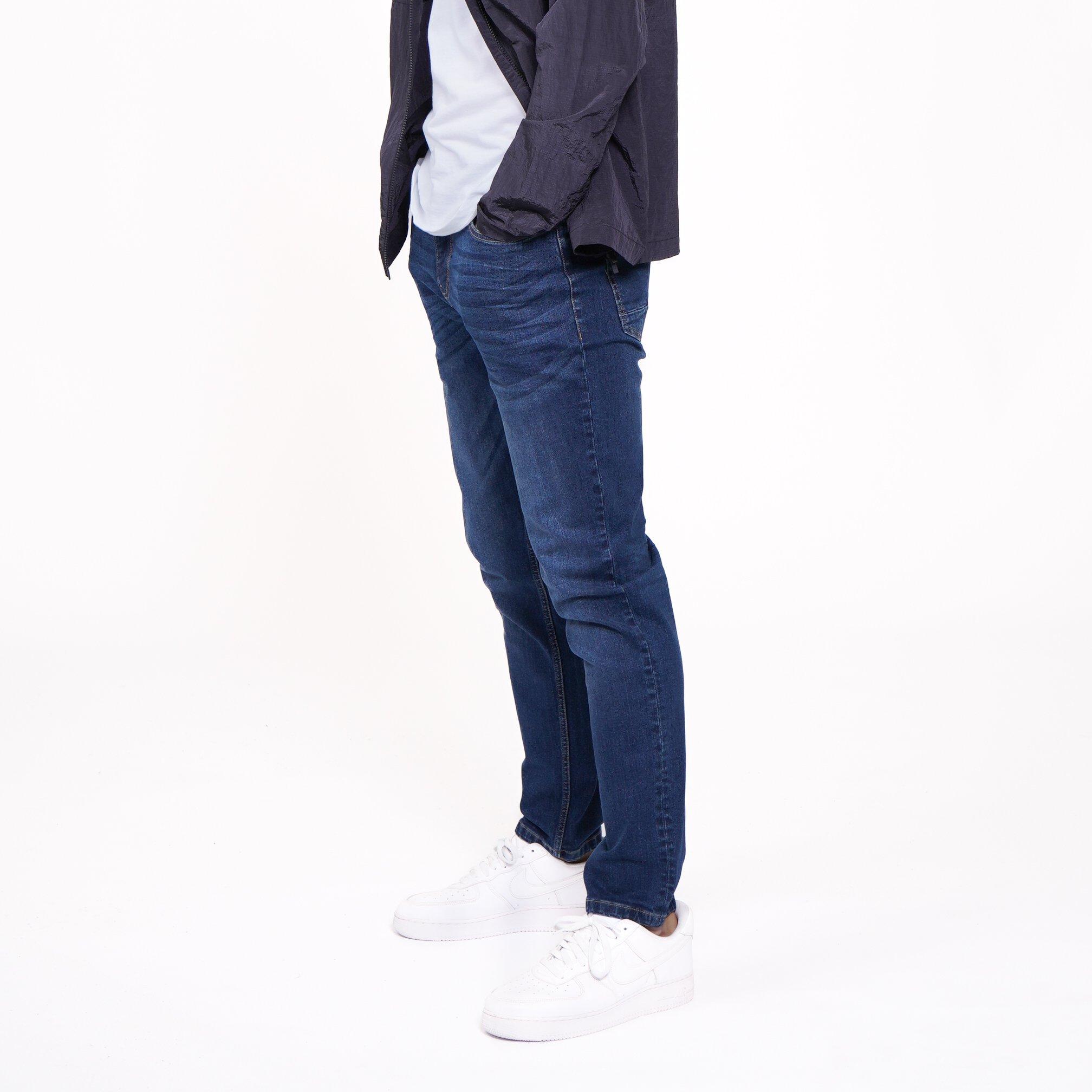 Mid Wash - Firetrap - Firetrap Slim Jeans Mens - 5