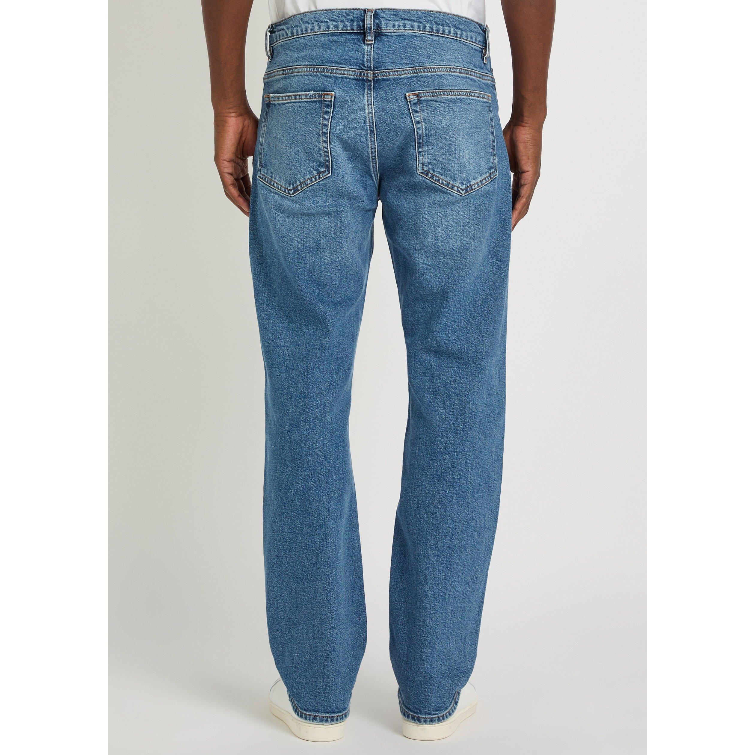 LIGHT BLUE - Frame - Men's Straight-Leg Cotton Jeans - 3