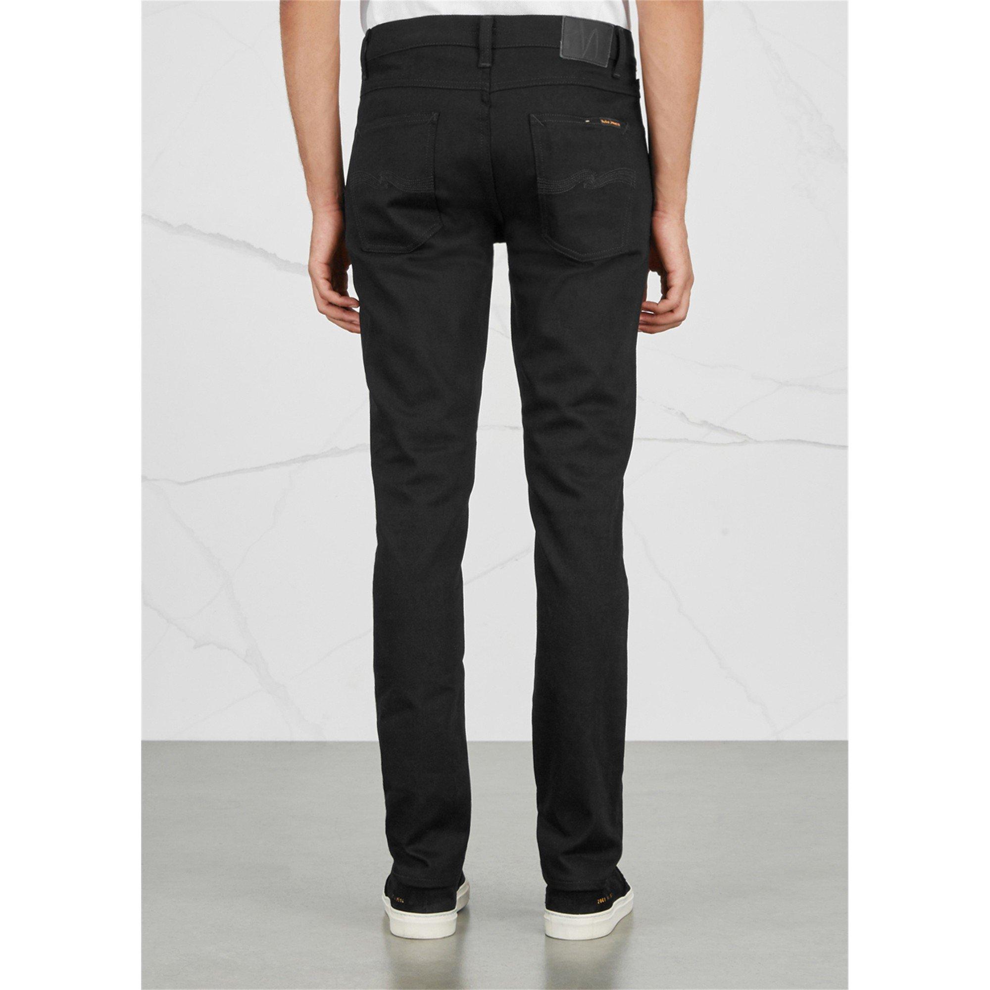 BLACK - Nudie Jeans - NUDIE JN LEAN DEAN EVER BLACK - 3
