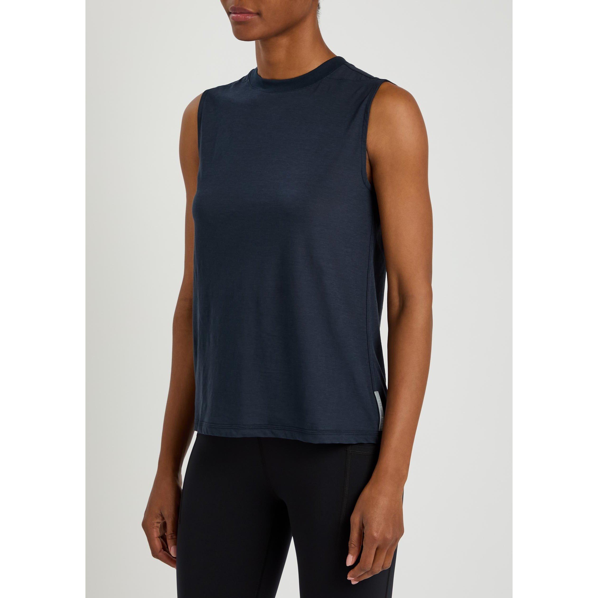 NAVY - Literary Sport - NAOMI SLEEVELESS T-SHIRT - 2