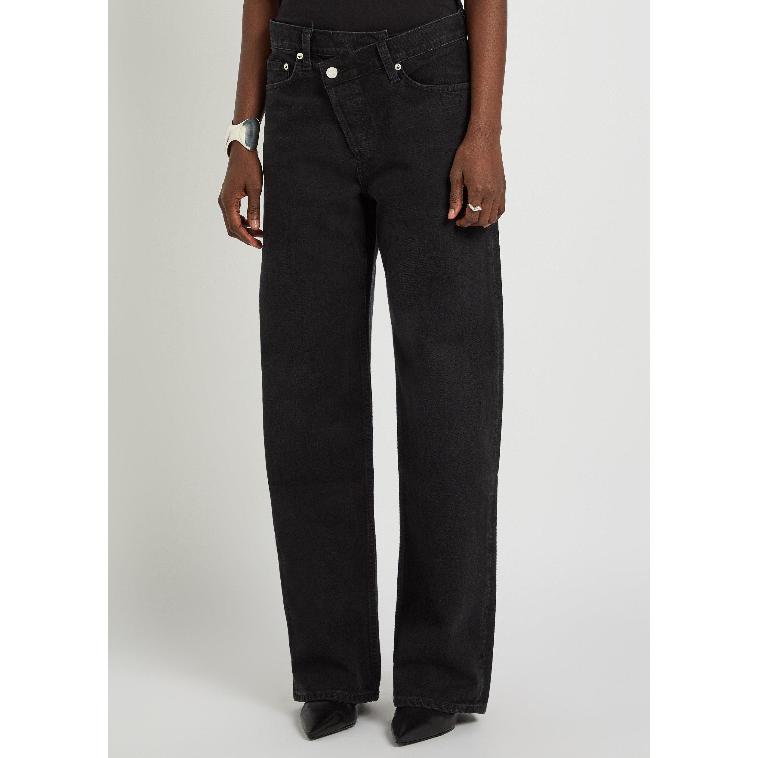 BLACK - Agolde - ARC CRISS CROSS JEAN IN PHASE - 2