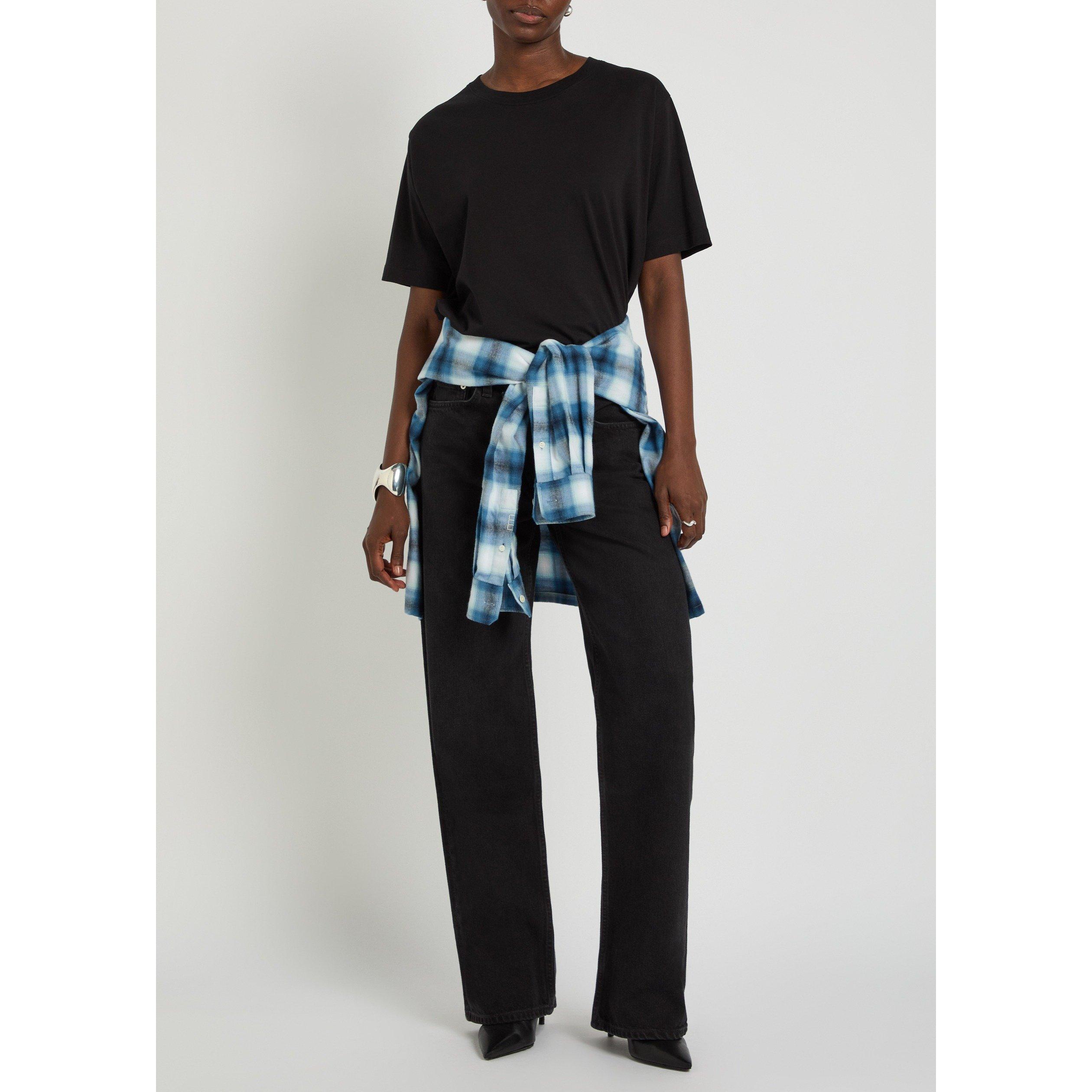 BLACK - Agolde - ARC CRISS CROSS JEAN IN PHASE - 5