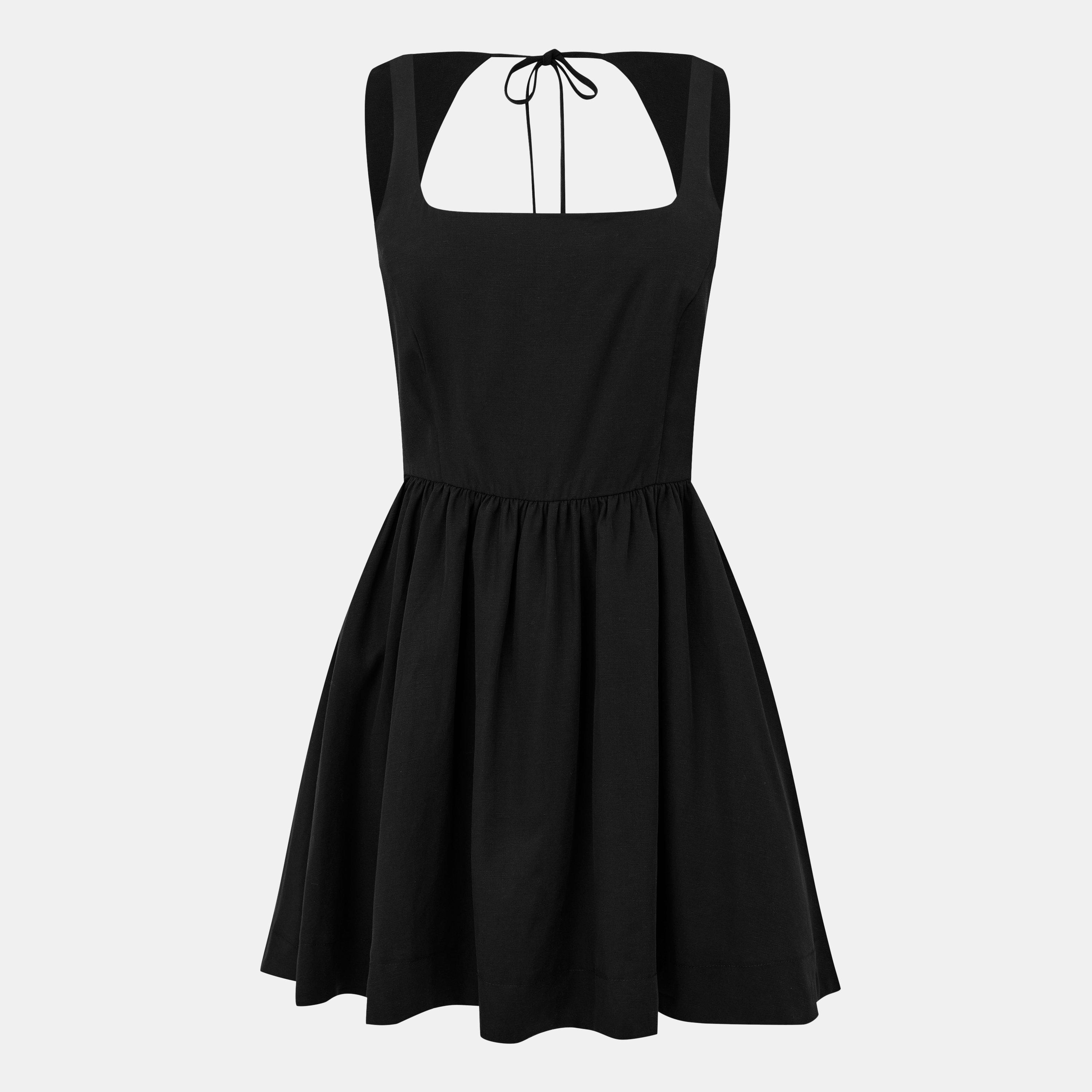 Black - Jack Wills - Women's Skater Mini Dress - 1