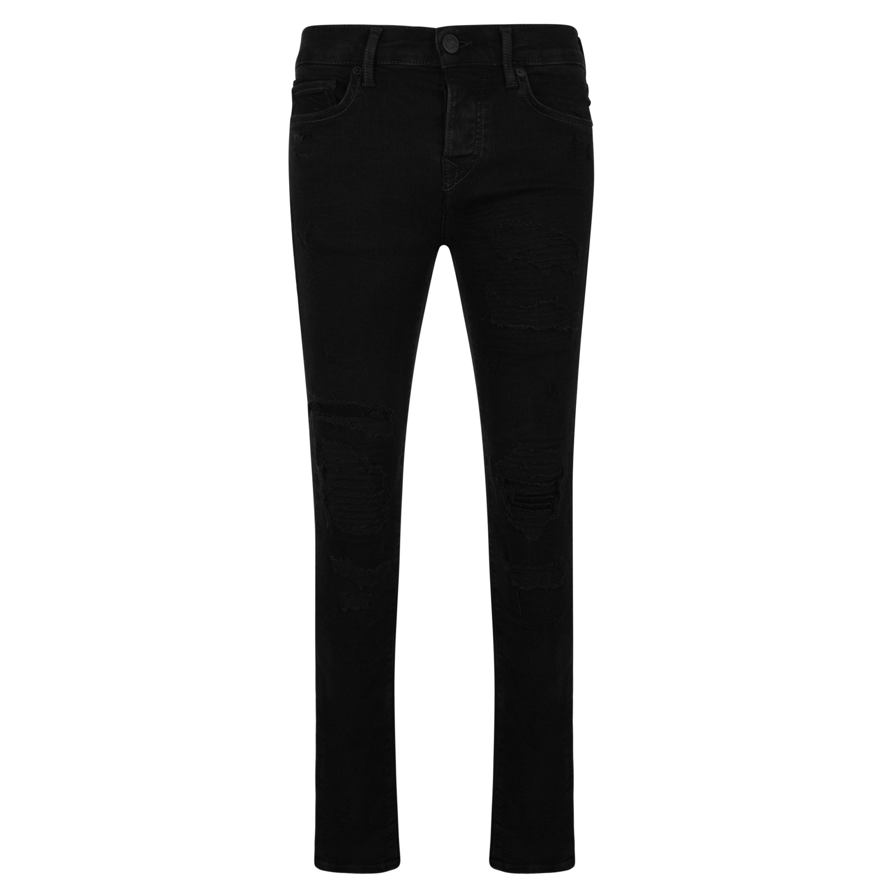 Black 1001 - True Religion - Rocco Slim Jeans - 1