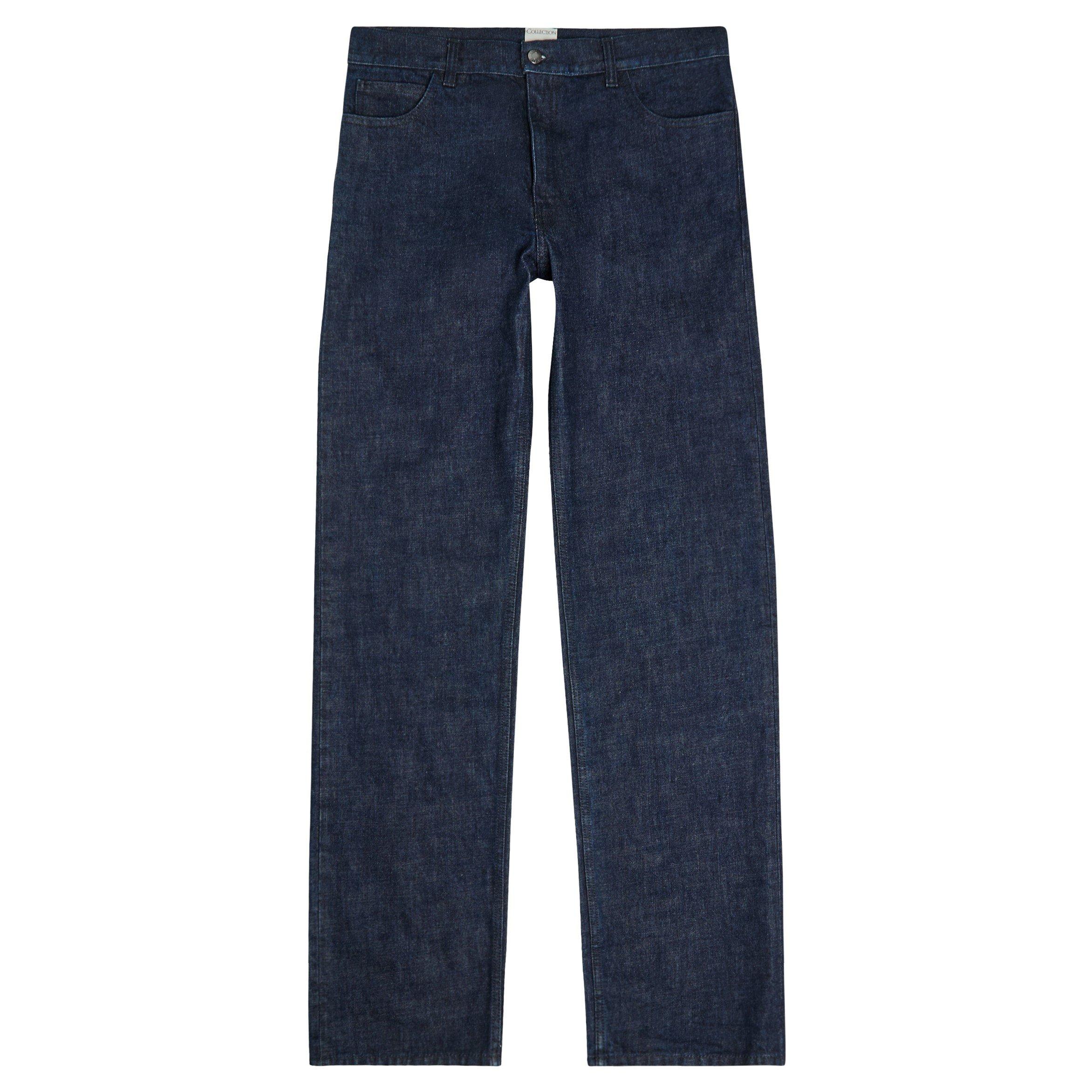 BLUE - Calvin Klein - Men's CK 02 Straight Jeans - 1