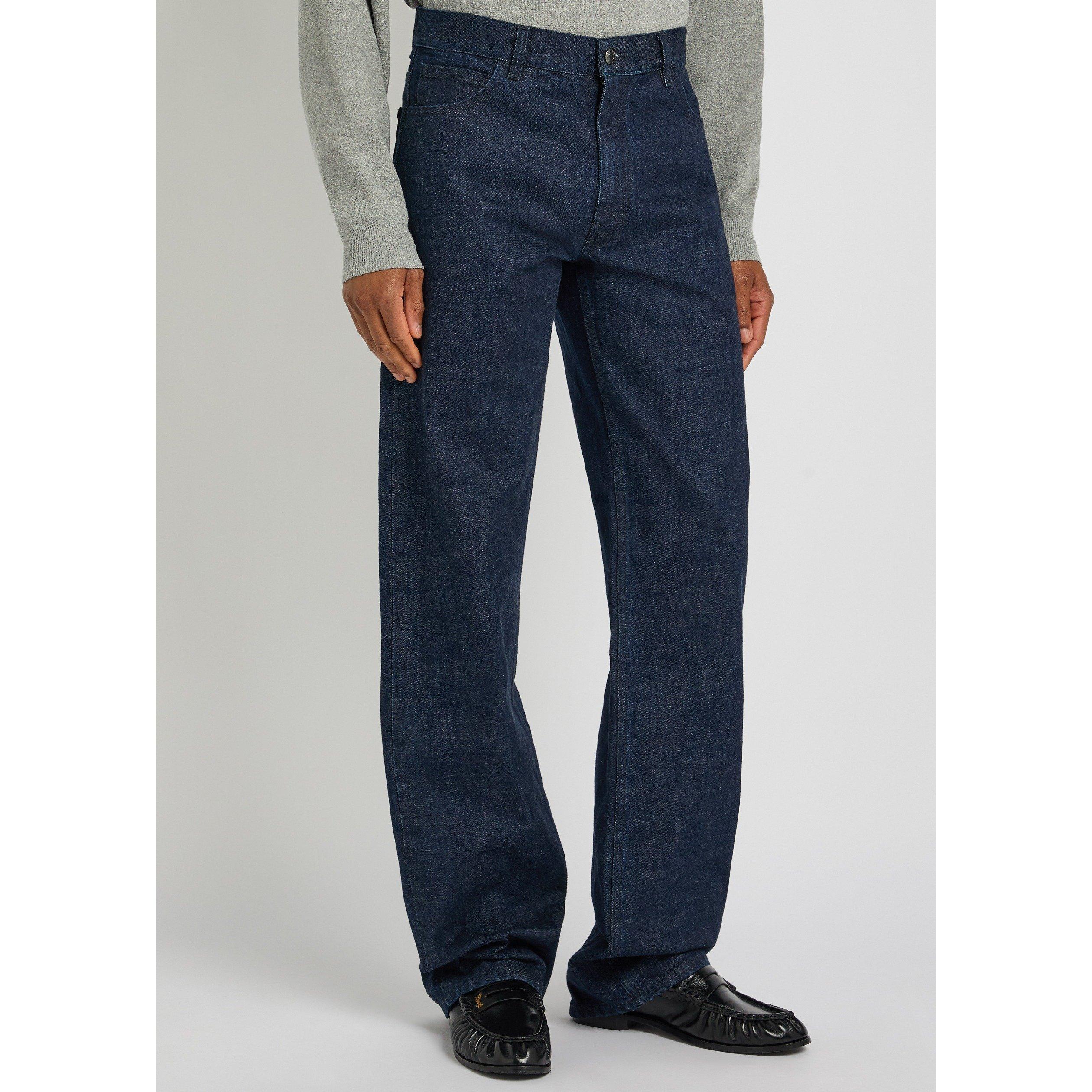 BLUE - Calvin Klein - Men's CK 02 Straight Jeans - 2