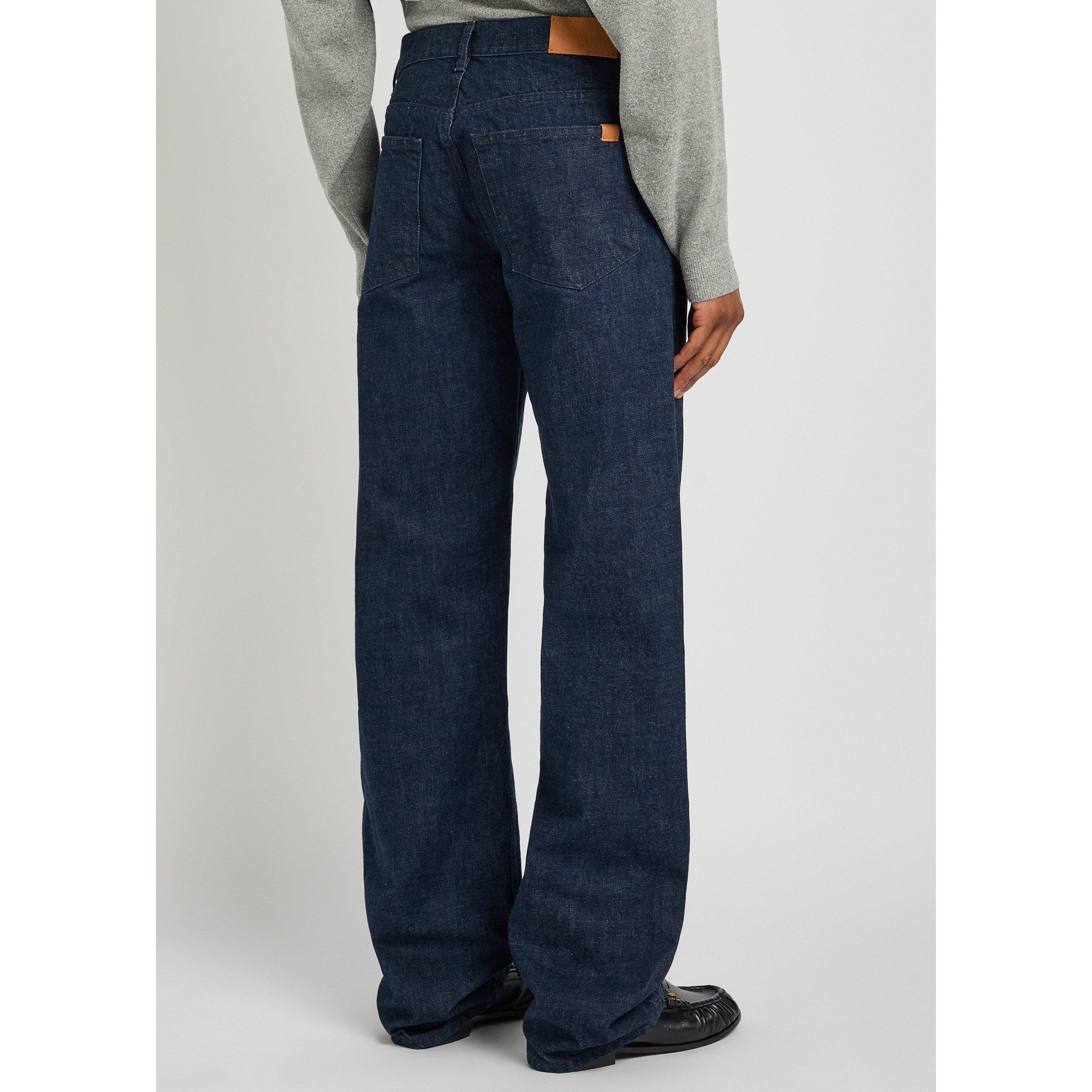 BLUE - Calvin Klein - Men's CK 02 Straight Jeans - 3