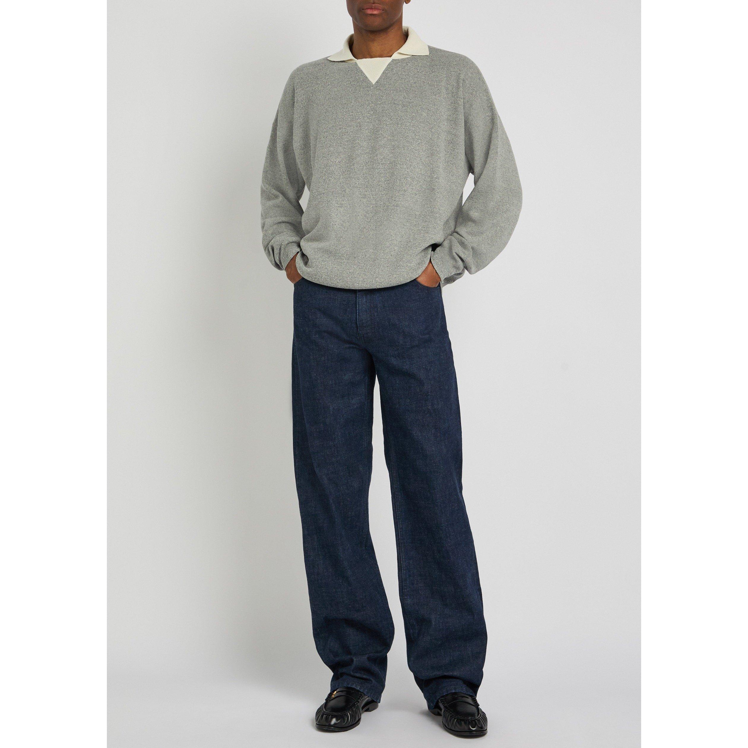 BLUE - Calvin Klein - Men's CK 02 Straight Jeans - 5