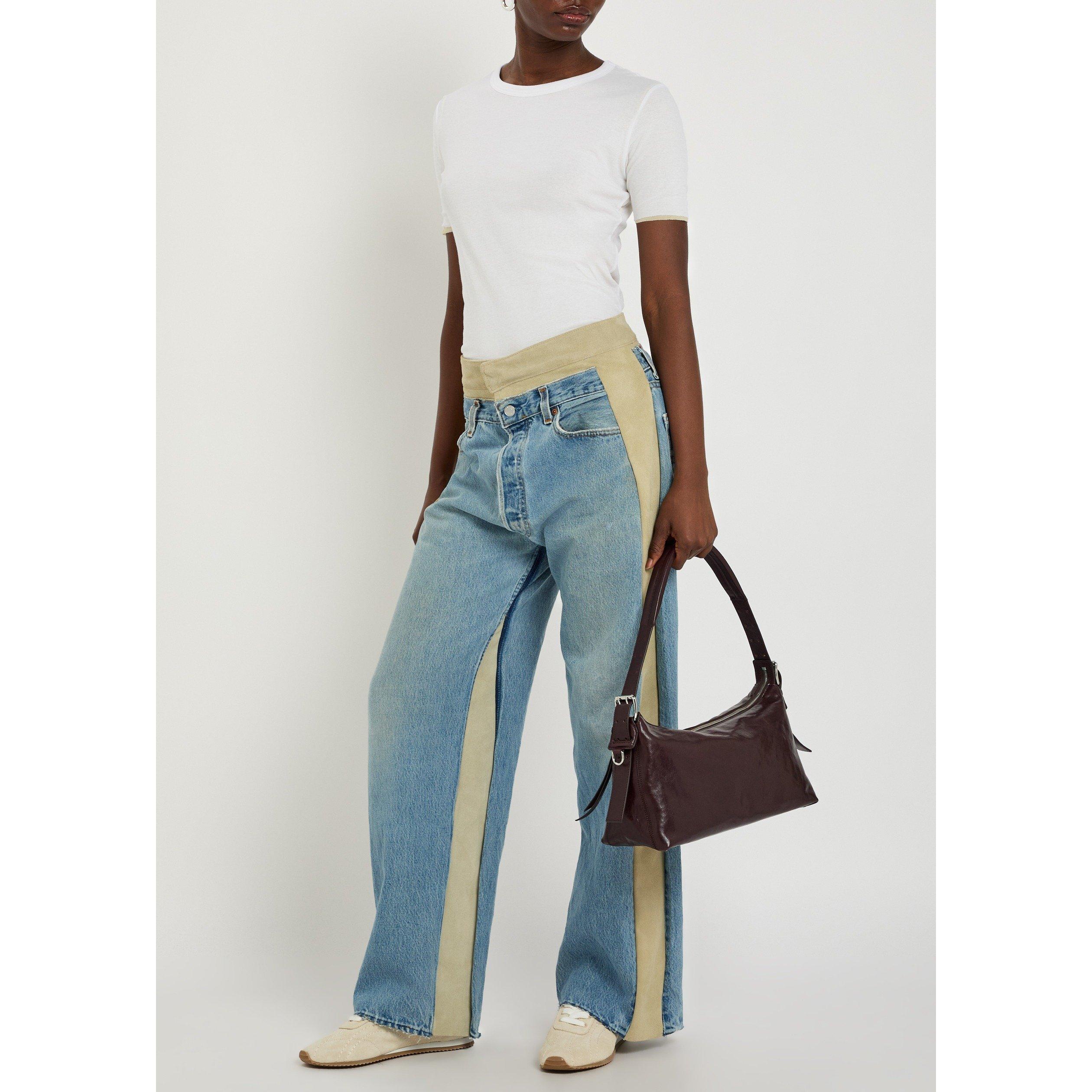 BLUE - Unknown - DOUBLE WAISTBAND REWORK - 5