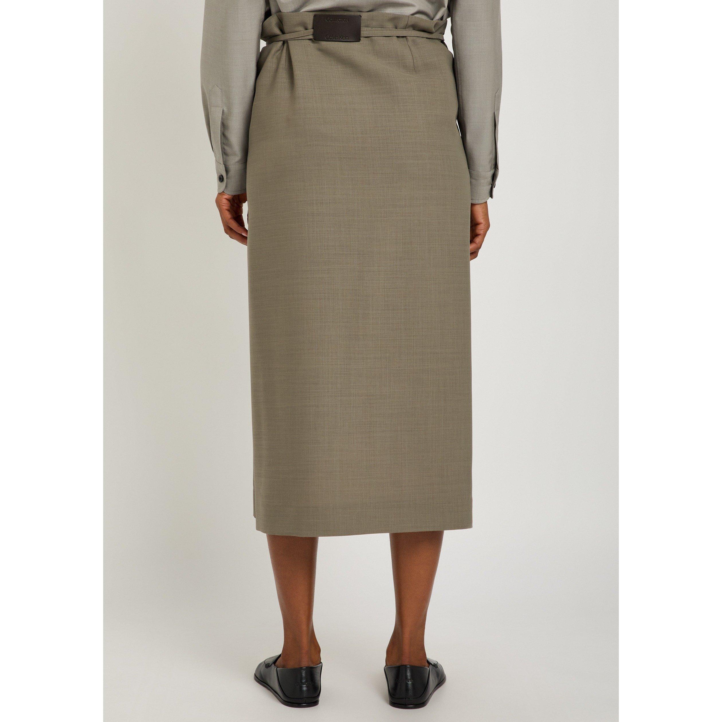 GREY - Calvin Klein - HALLIE WOMENS SKIRT - 3