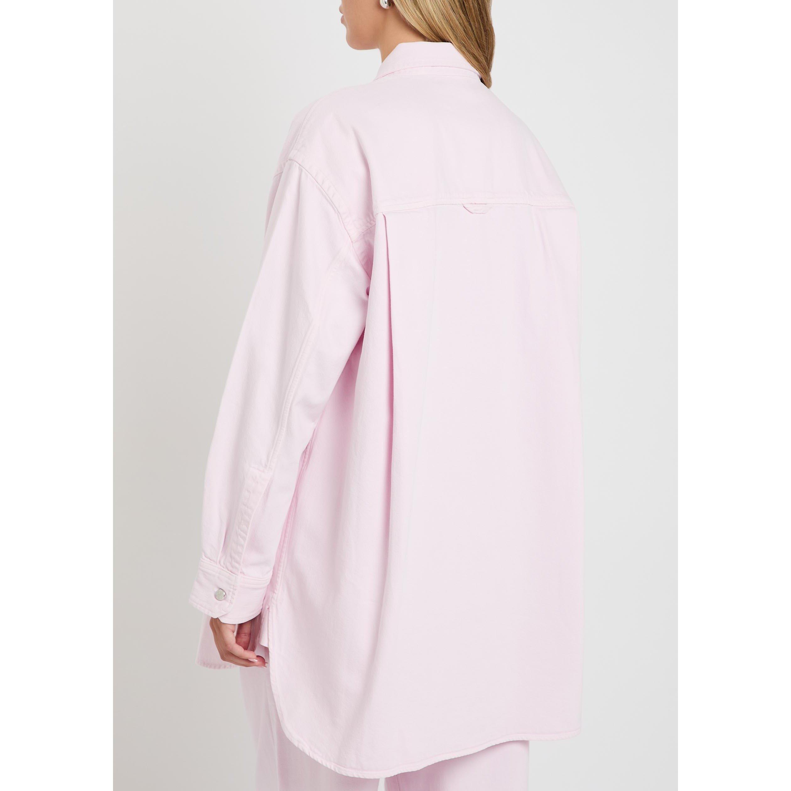 PINK - Agolde - A¿¿LINE SHIRT DENIM - 3