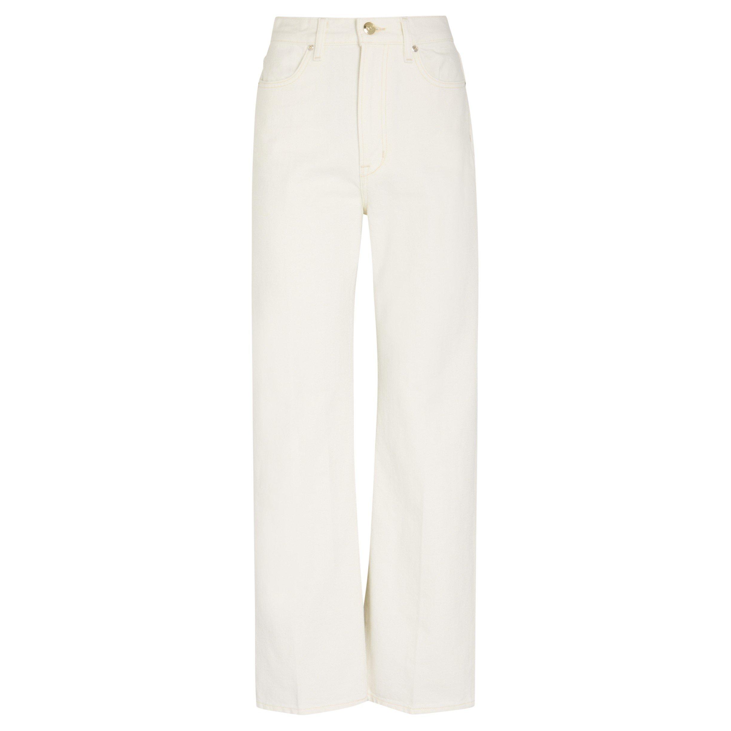 WHITE - Ruadh - THE QUINN SELVEDGE JEAN