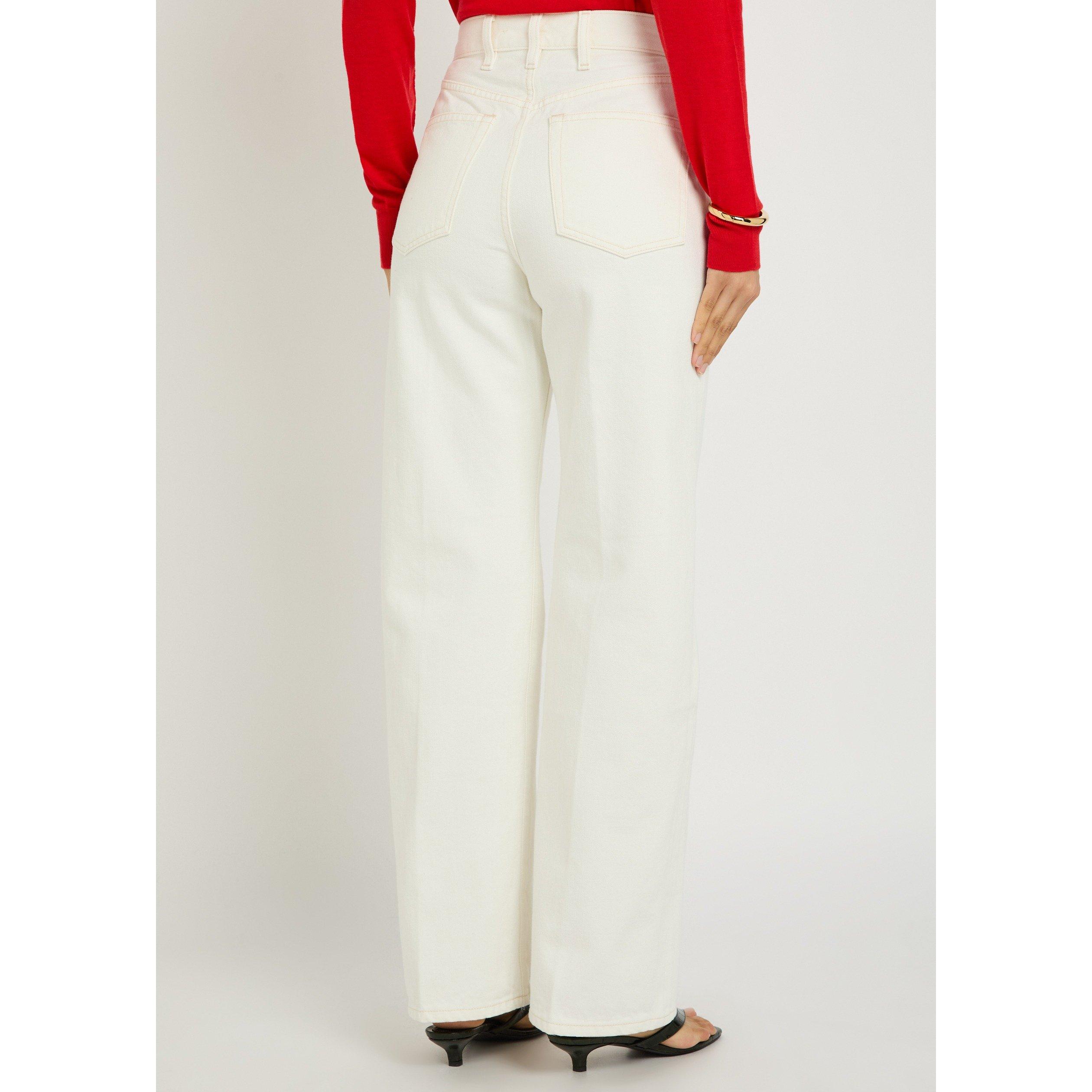 WHITE - Ruadh - THE QUINN SELVEDGE JEAN - 3