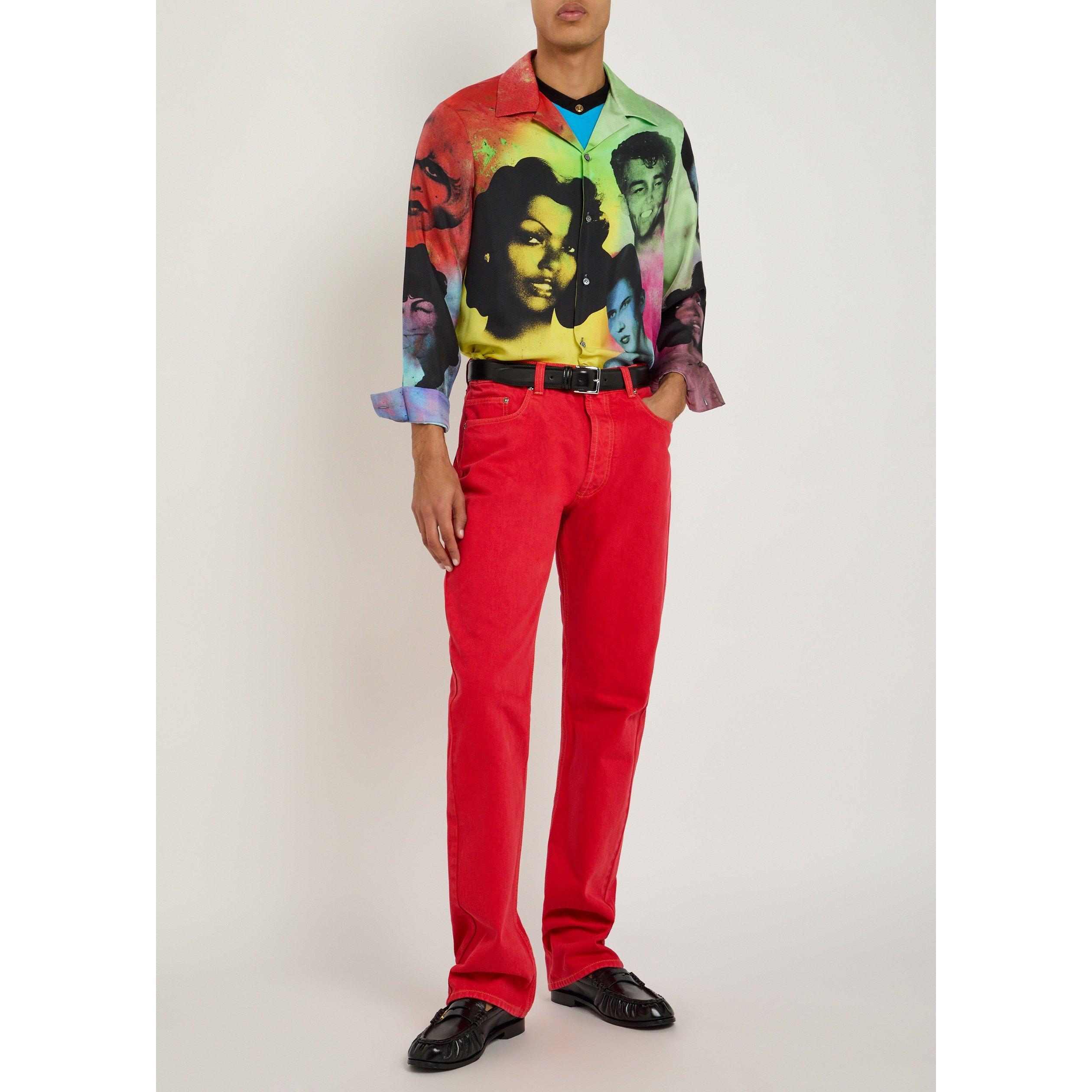 RED - Versace - VER STRETCH DENIM - 5