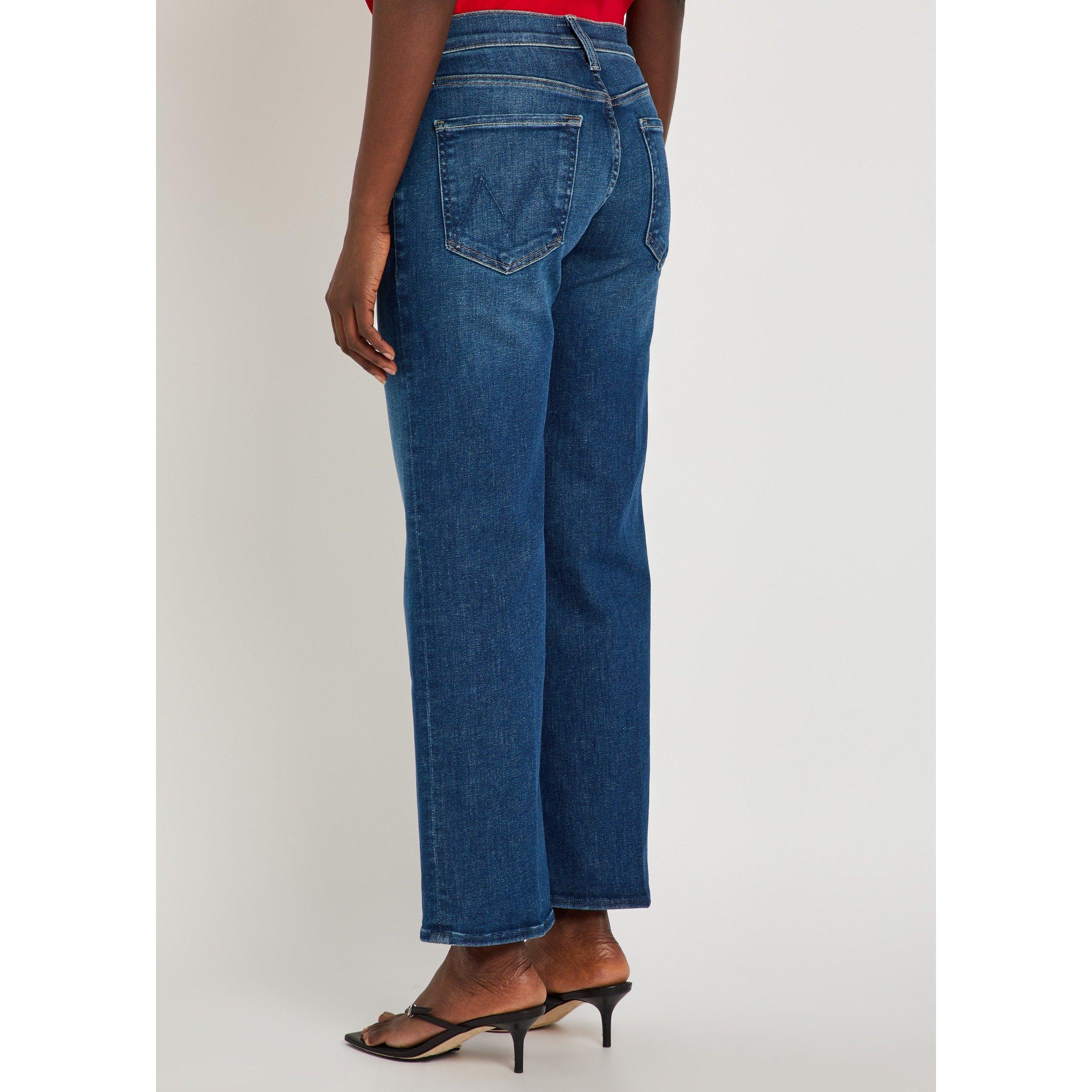 BLUE - MOTHER - THE MID RISE RAMBLER ZIP ANKLE - 3