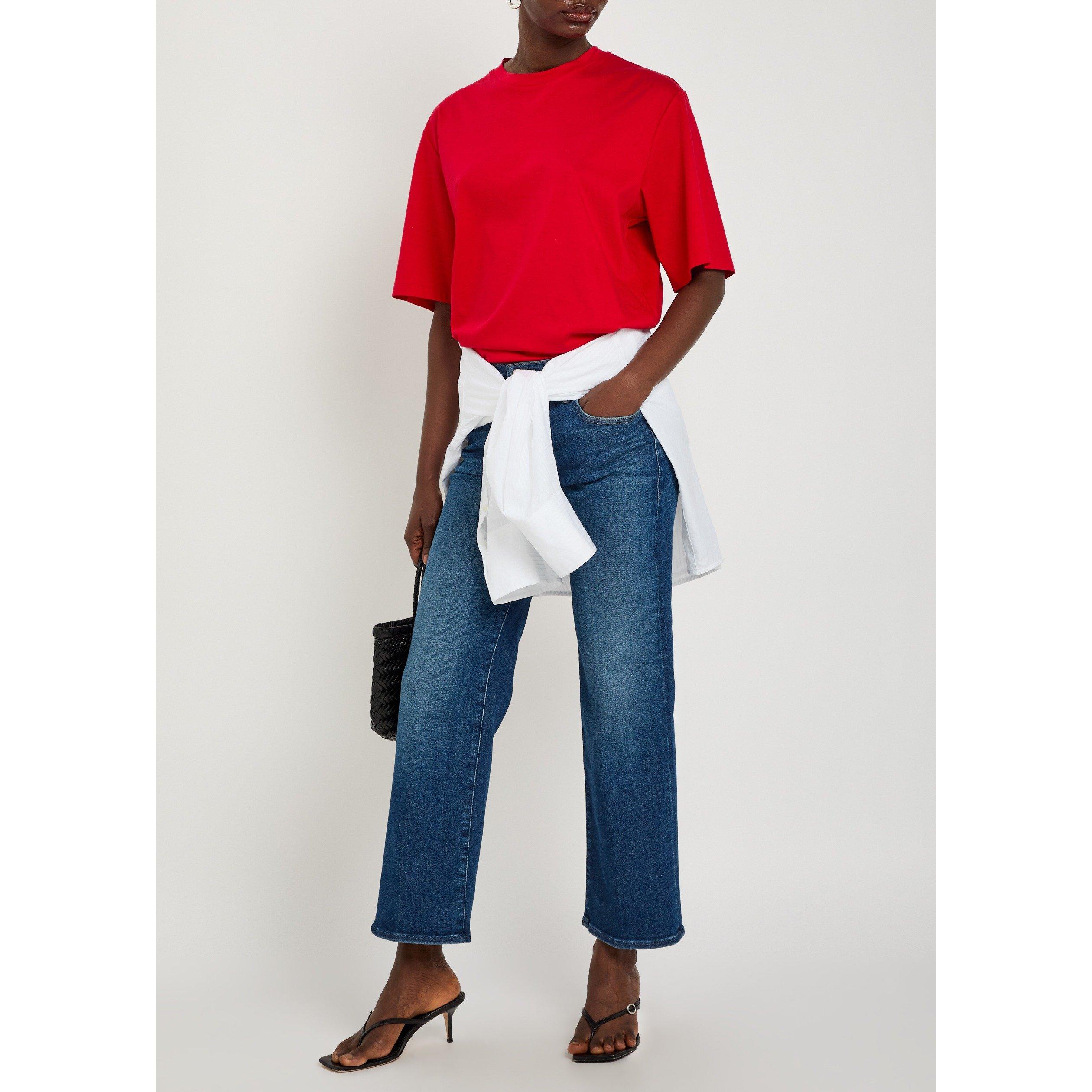 BLUE - MOTHER - THE MID RISE RAMBLER ZIP ANKLE - 5