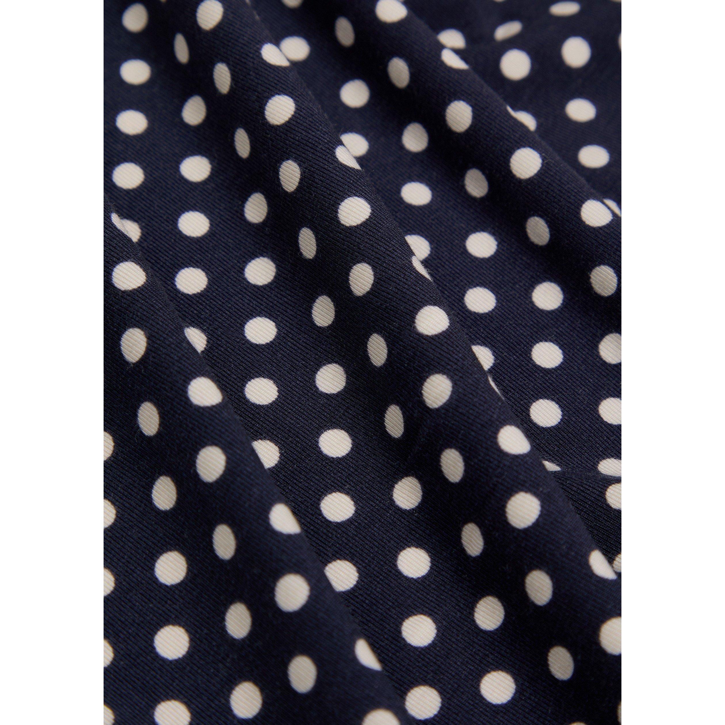 BLACK AND OTHER - Reformation - Women's Dusk Polka Dot Slim-Fit Tank Top - 3